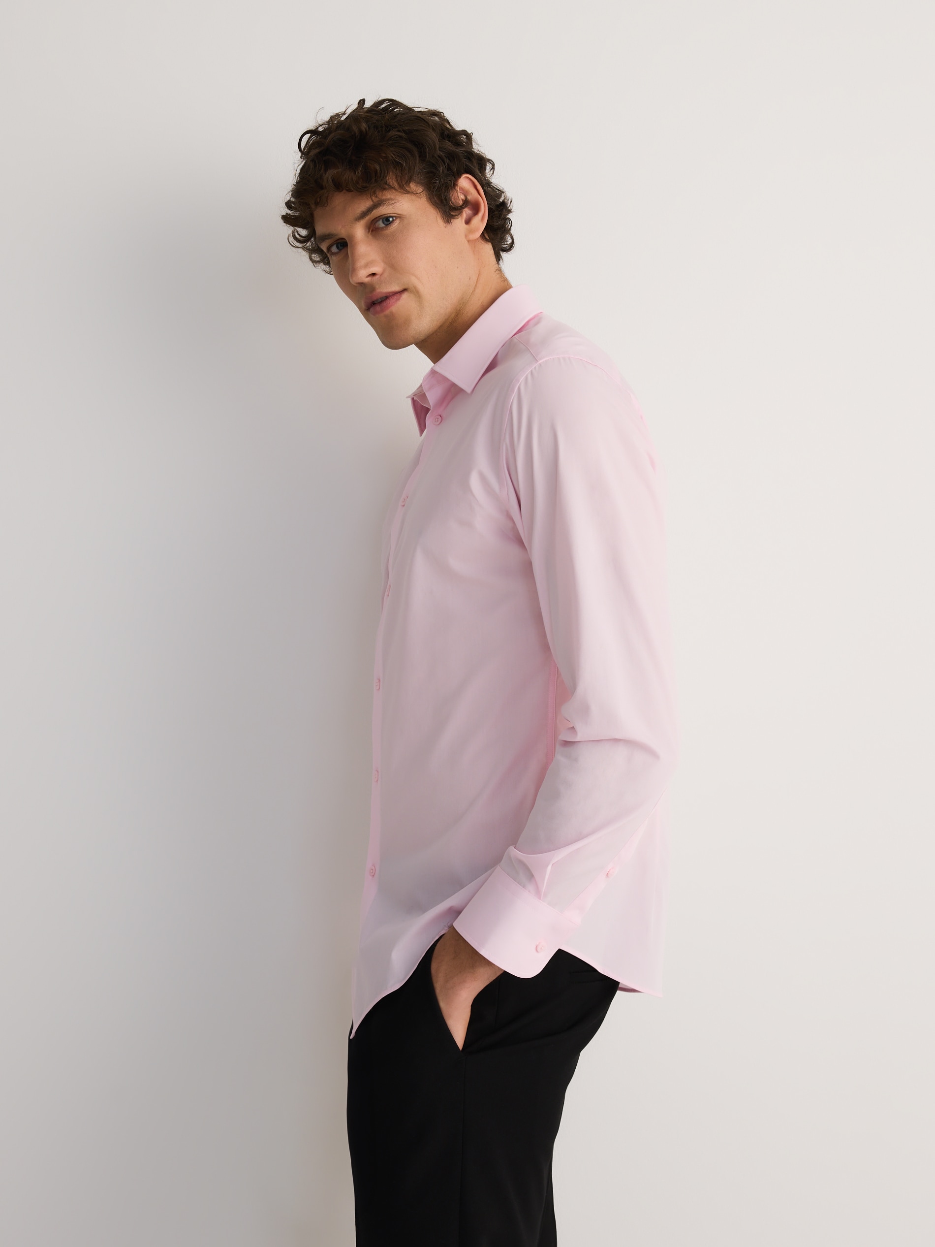Reserved - Βαμβακερό πουκάμισο slim fit φωτογραφία