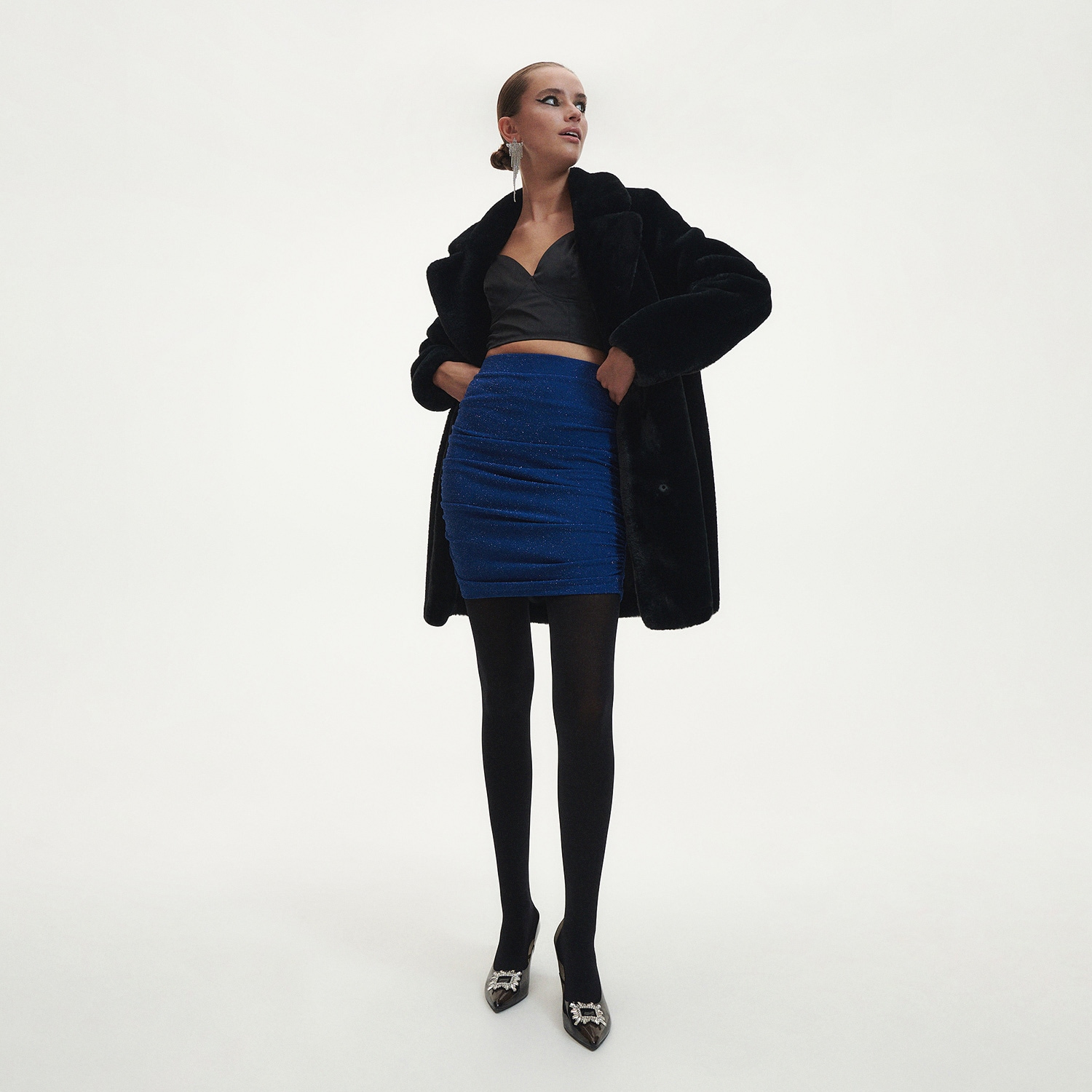 Reserved – Ladies` skirt – Bleumarin bleumarin imagine noua 2022