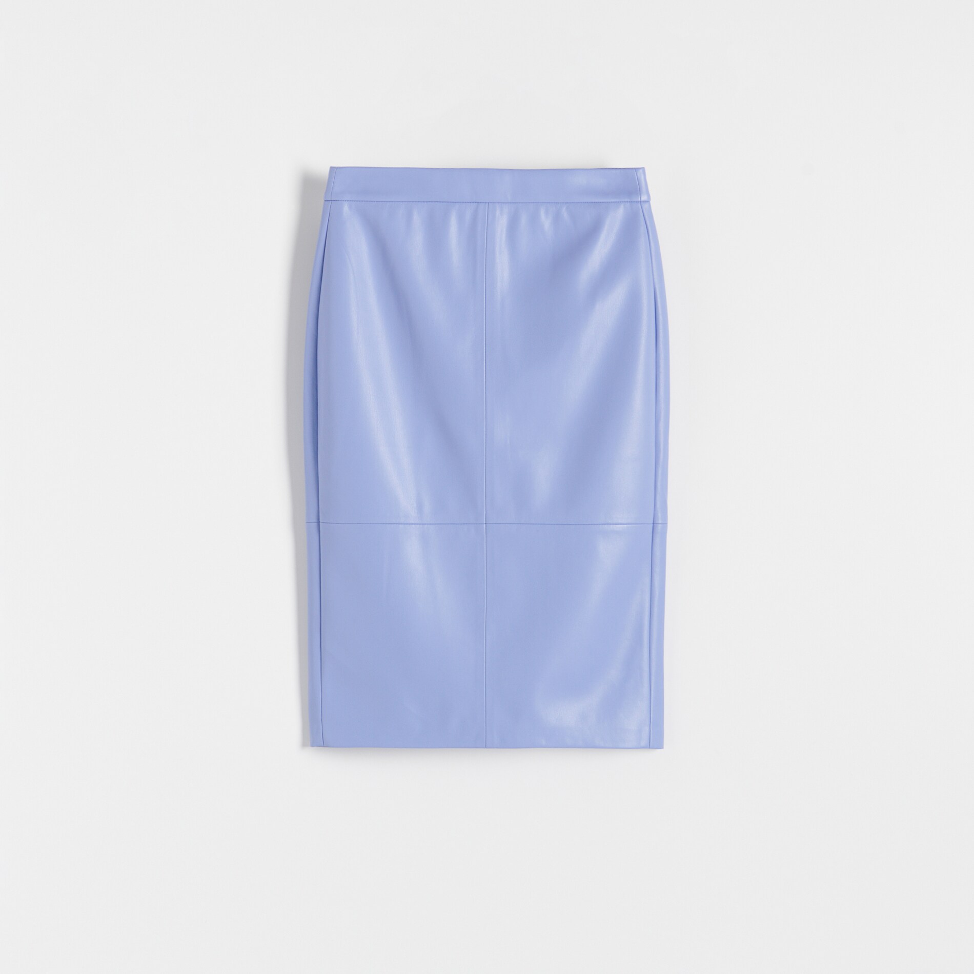 Reserved – Fustă din piele ecologică – Violet clothes imagine noua 2022