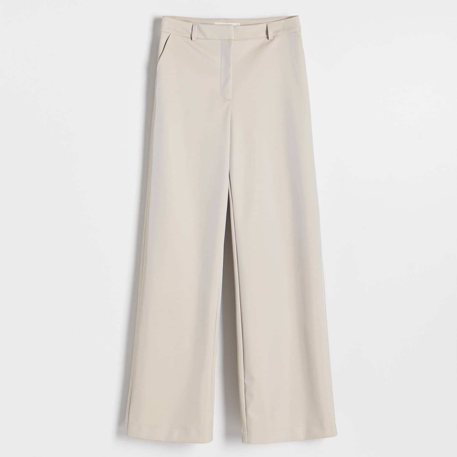 Reserved – Pantaloni din piele ecologică – Ivory clothes imagine noua 2022