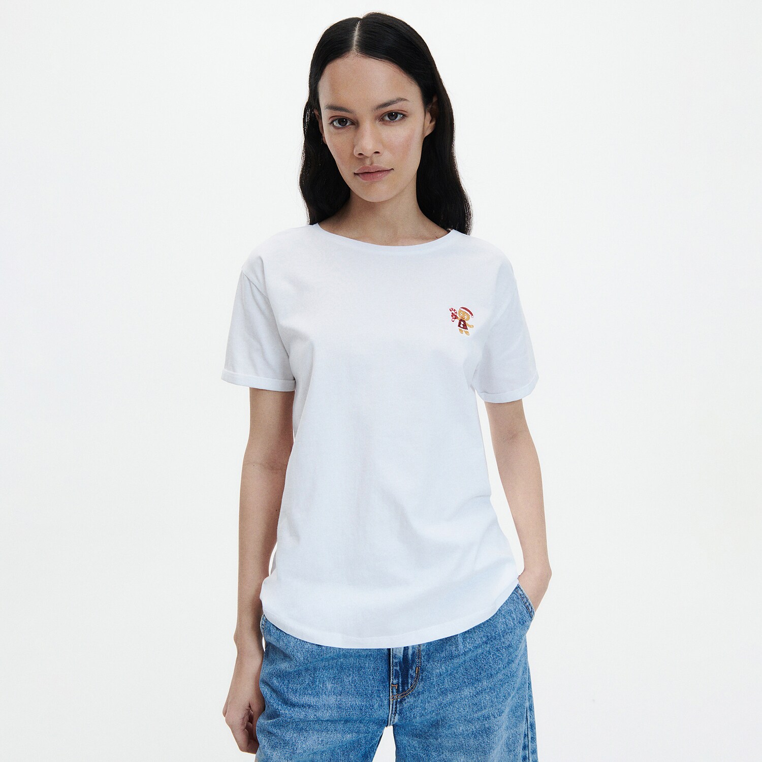 Reserved – Ladies` t-shirt – Alb alb imagine noua 2022