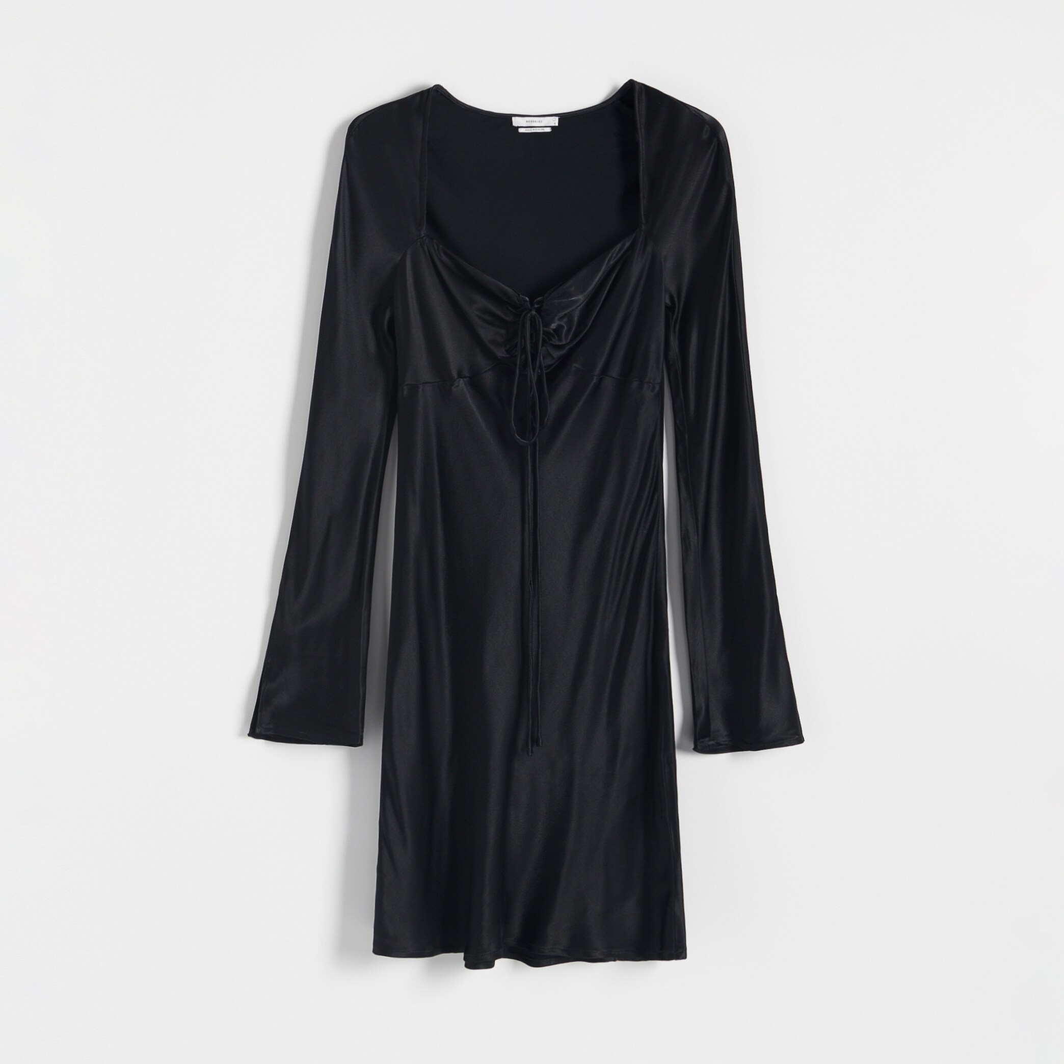 Reserved – Rochie din viscoză – Negru clothes imagine noua 2022