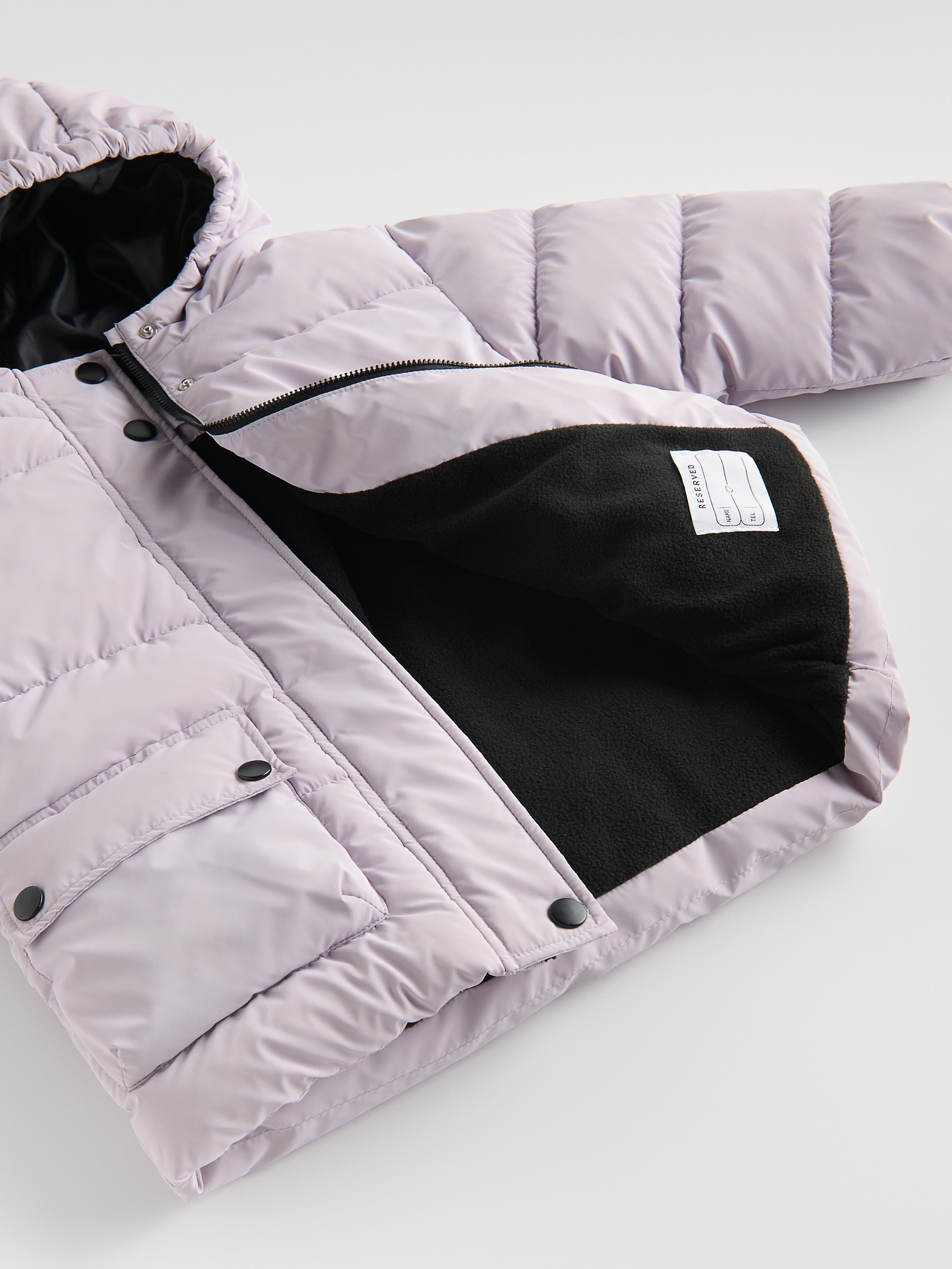 Reserved - Καουτσούκ τζάκετ με κουκούλα φωτογραφία