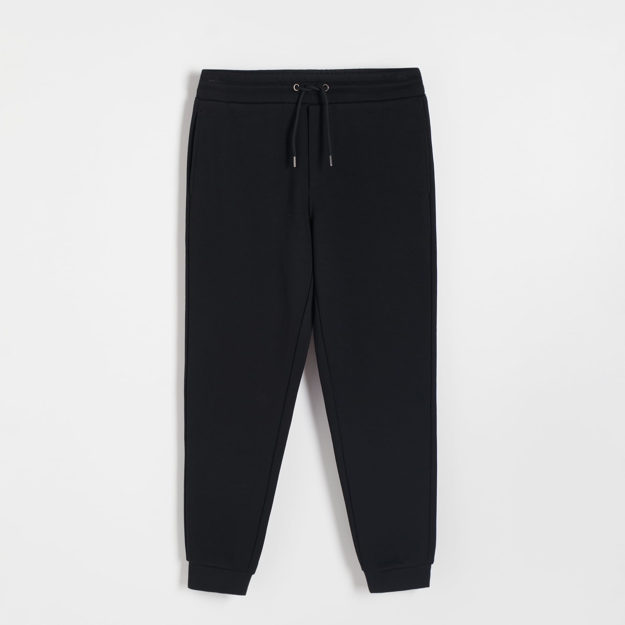 Levně Reserved - Teplákové kalhoty regular fit - Černý