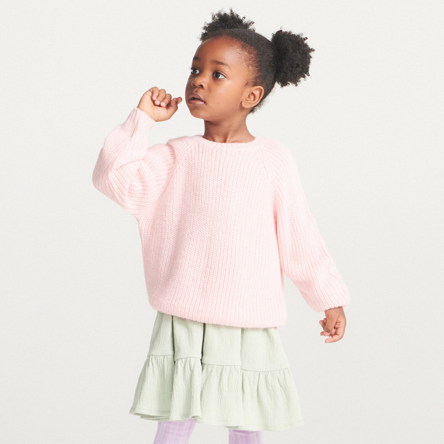Reserved – Pulover din tricot gros – Roz imagine noua 2022