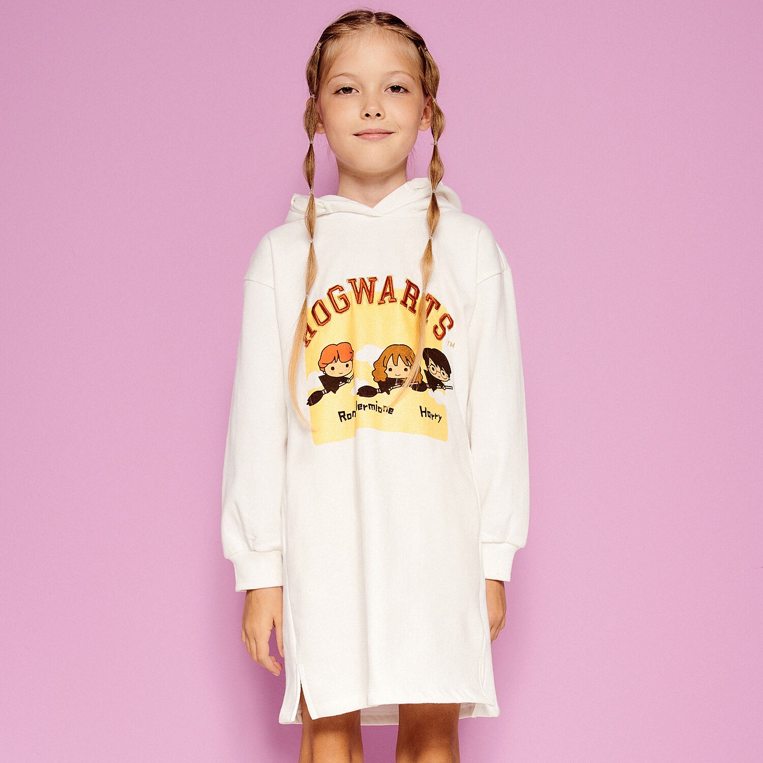 Reserved – Rochie tip hanorac Harry Potter – Ivory DESIGUAL imagine noua gjx.ro