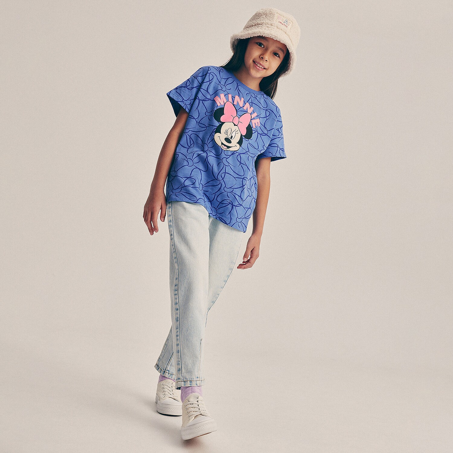 Reserved – Tricou Minnie Mouse – Albastru Albastru imagine noua 2022
