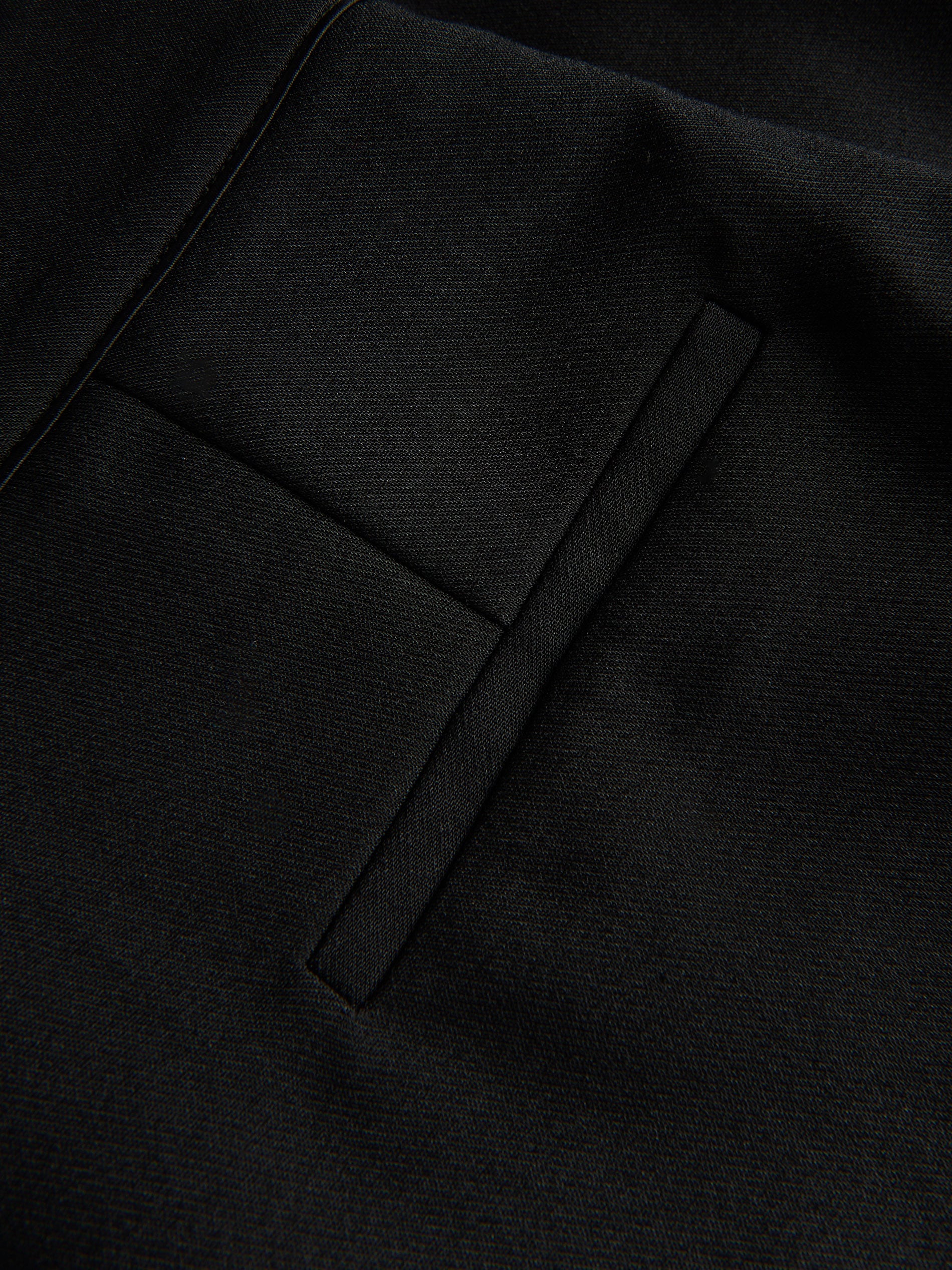 Reserved - Spodnie chino slim z kantem - czarny