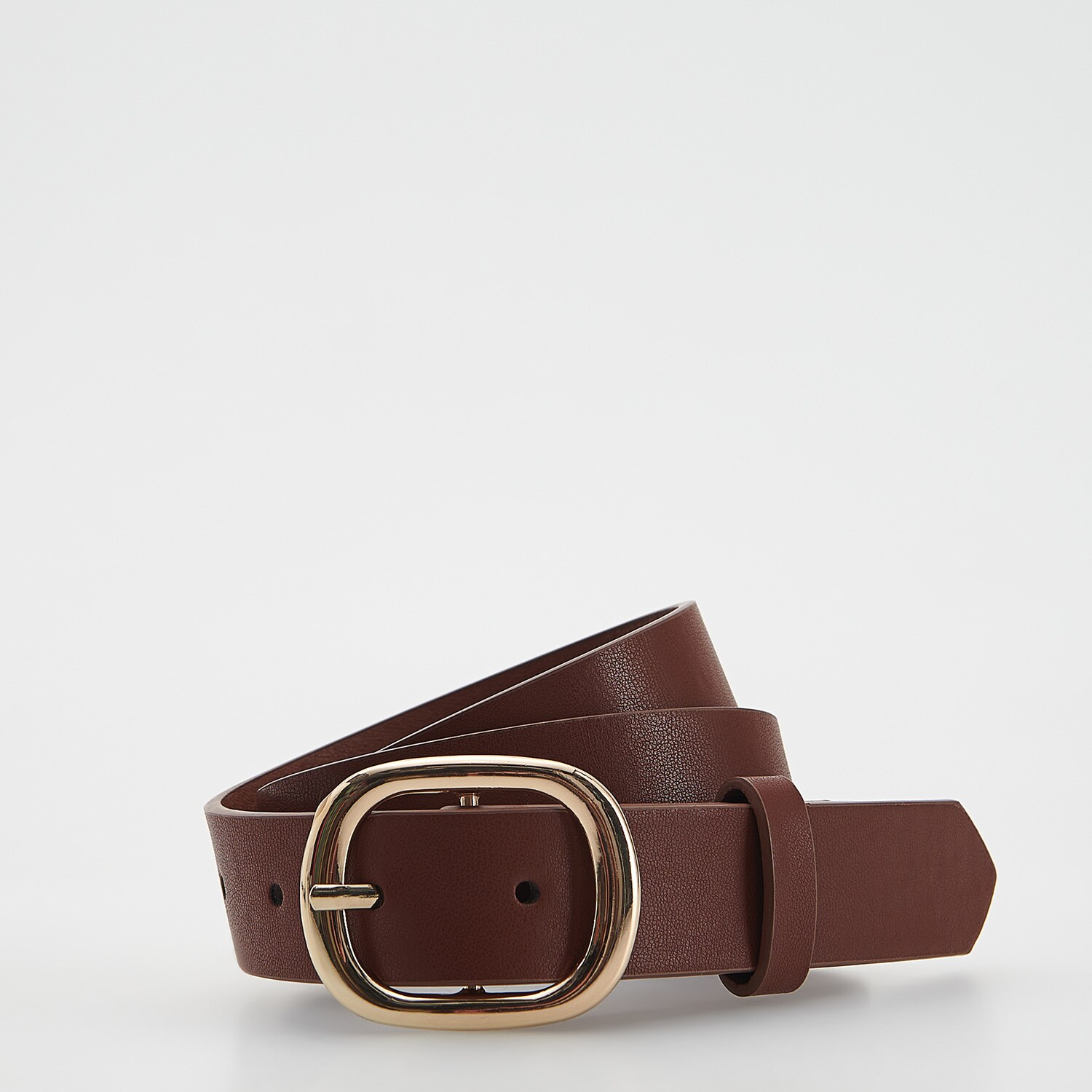 Reserved – Cordon cu cataramă – Maro accessories imagine noua 2022