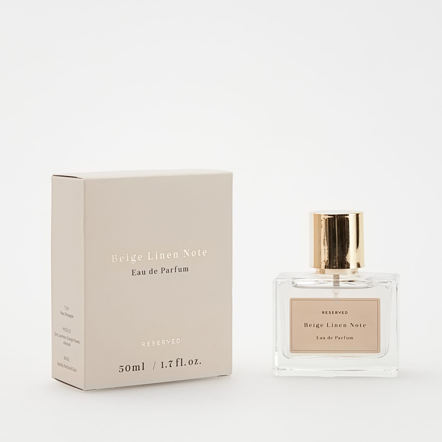 Reserved - Apă de parfum BEIGE LINEN NOTE - Ivory