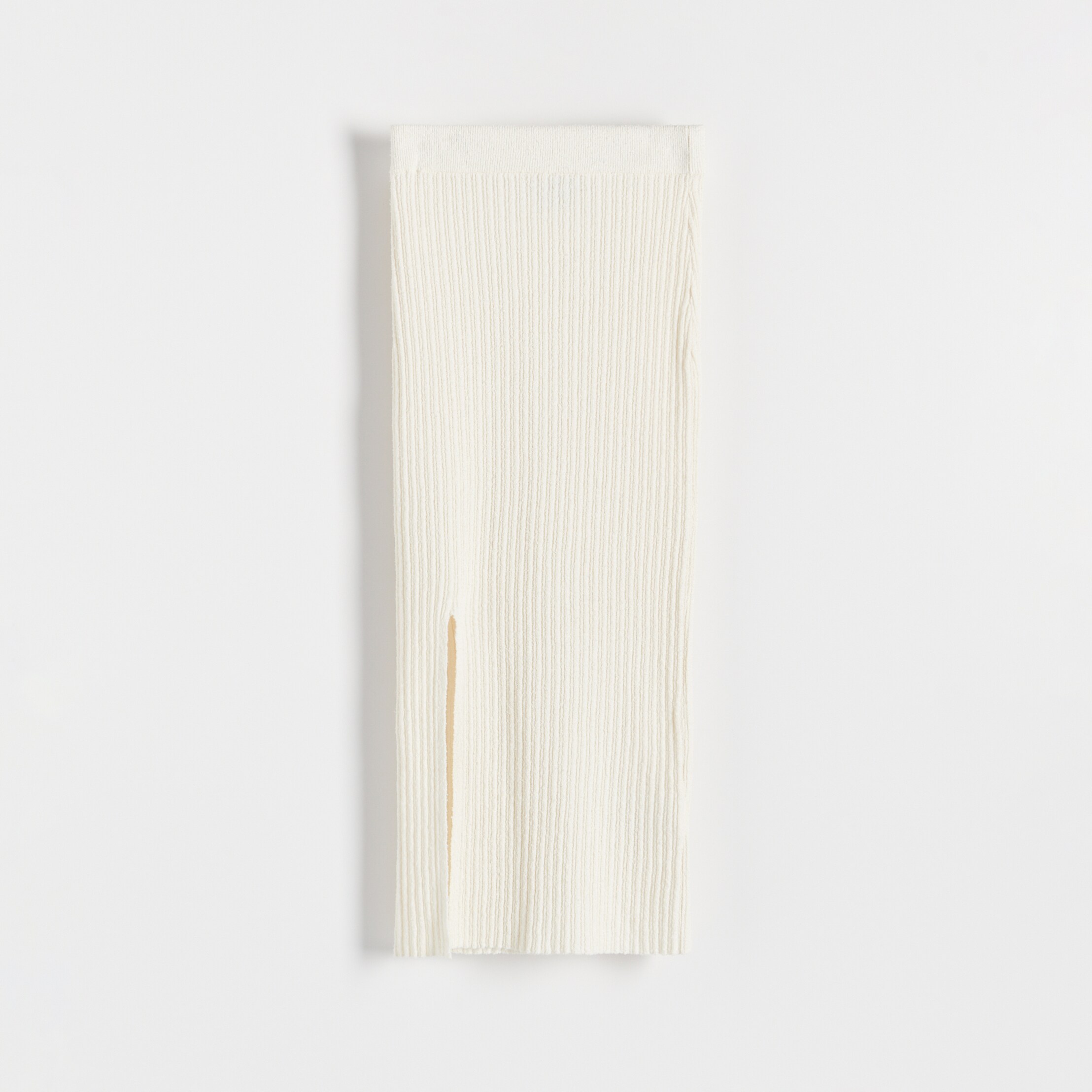 Reserved – Fustă midi – Ivory clothes imagine noua 2022