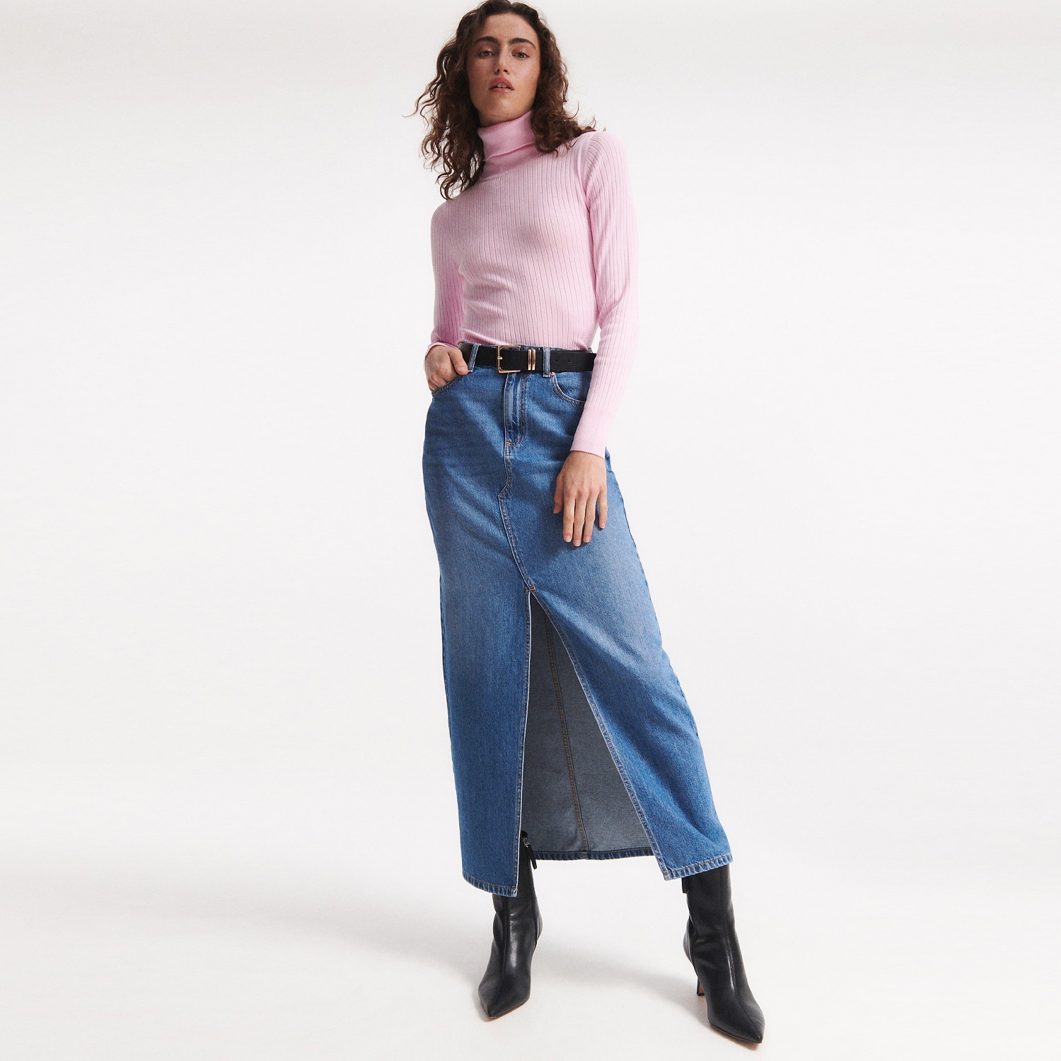 Reserved – Maletă din jerseu cu conținut ridicat de viscoză – Roz clothes imagine noua 2022
