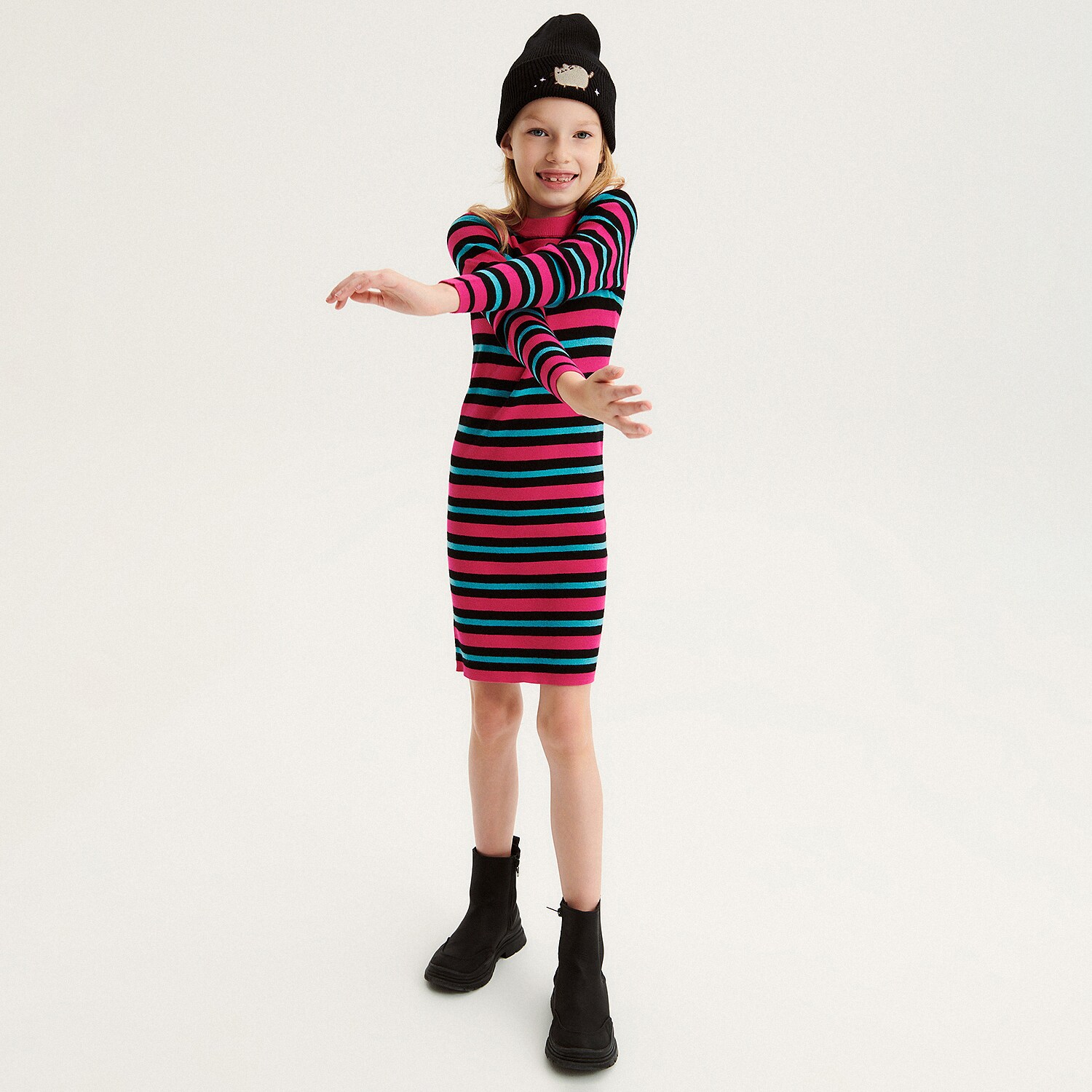 Reserved – Girls` dress – Multicolor dress imagine noua 2022
