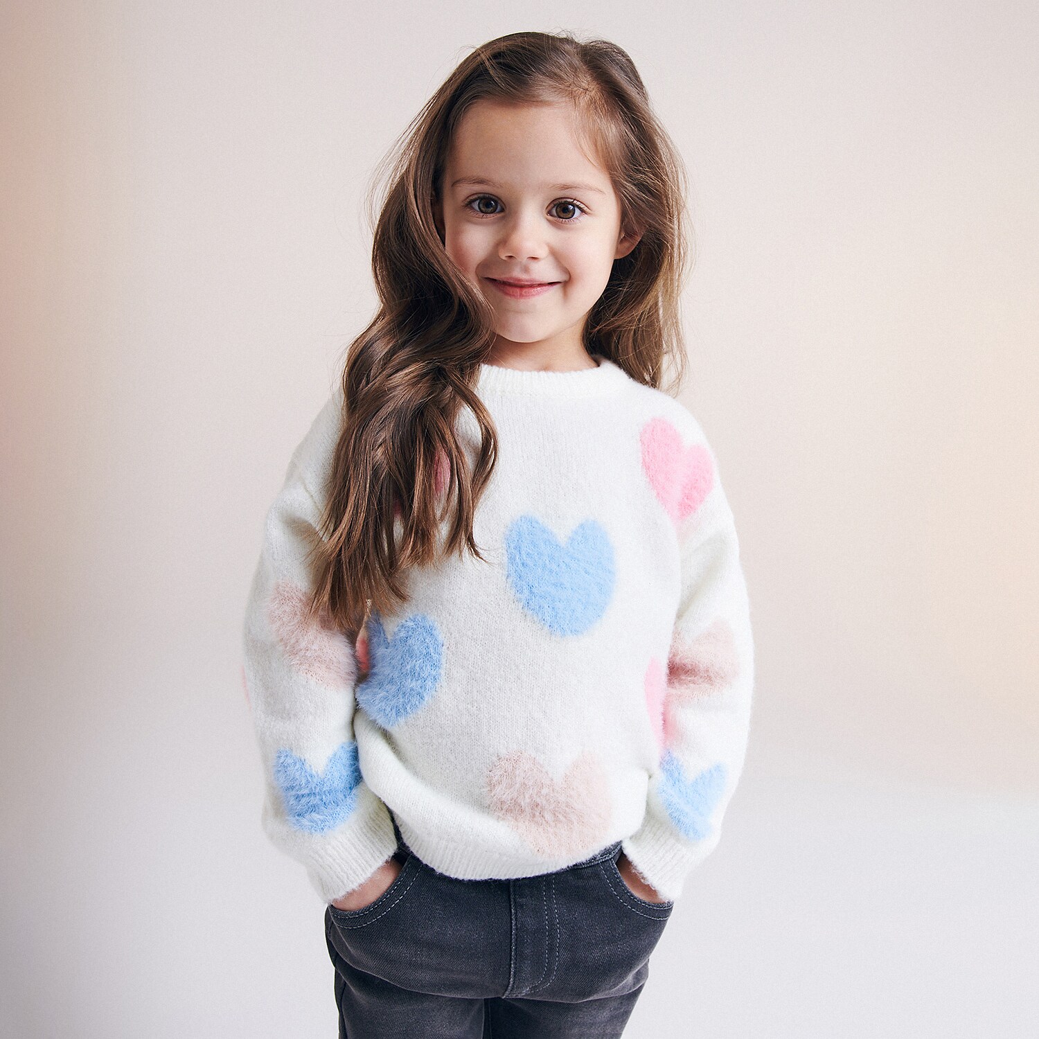 Reserved – Pulover cu model – Ivory baby imagine noua 2022