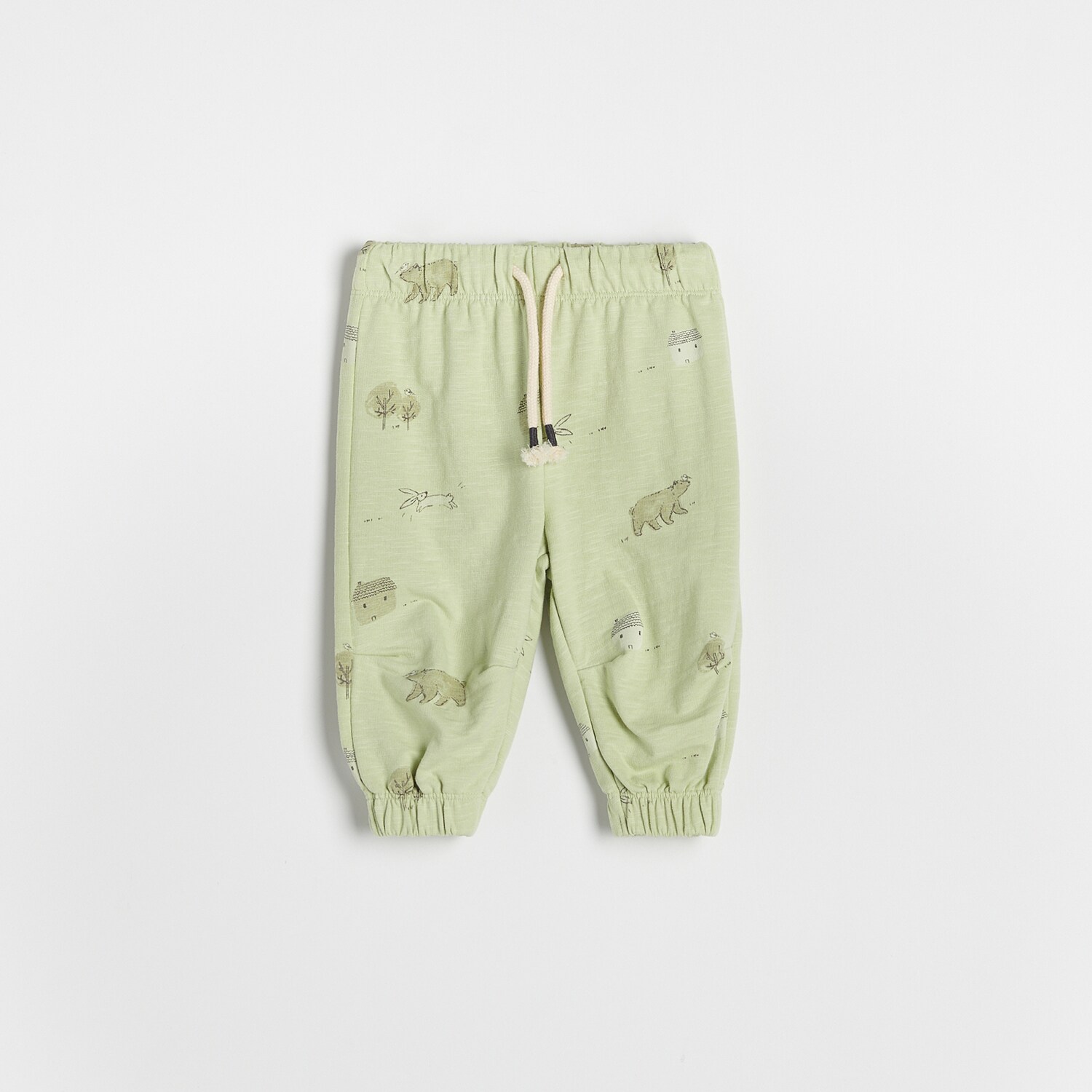 Reserved – Pantaloni bebeluși – Verde bebeluși imagine noua gjx.ro