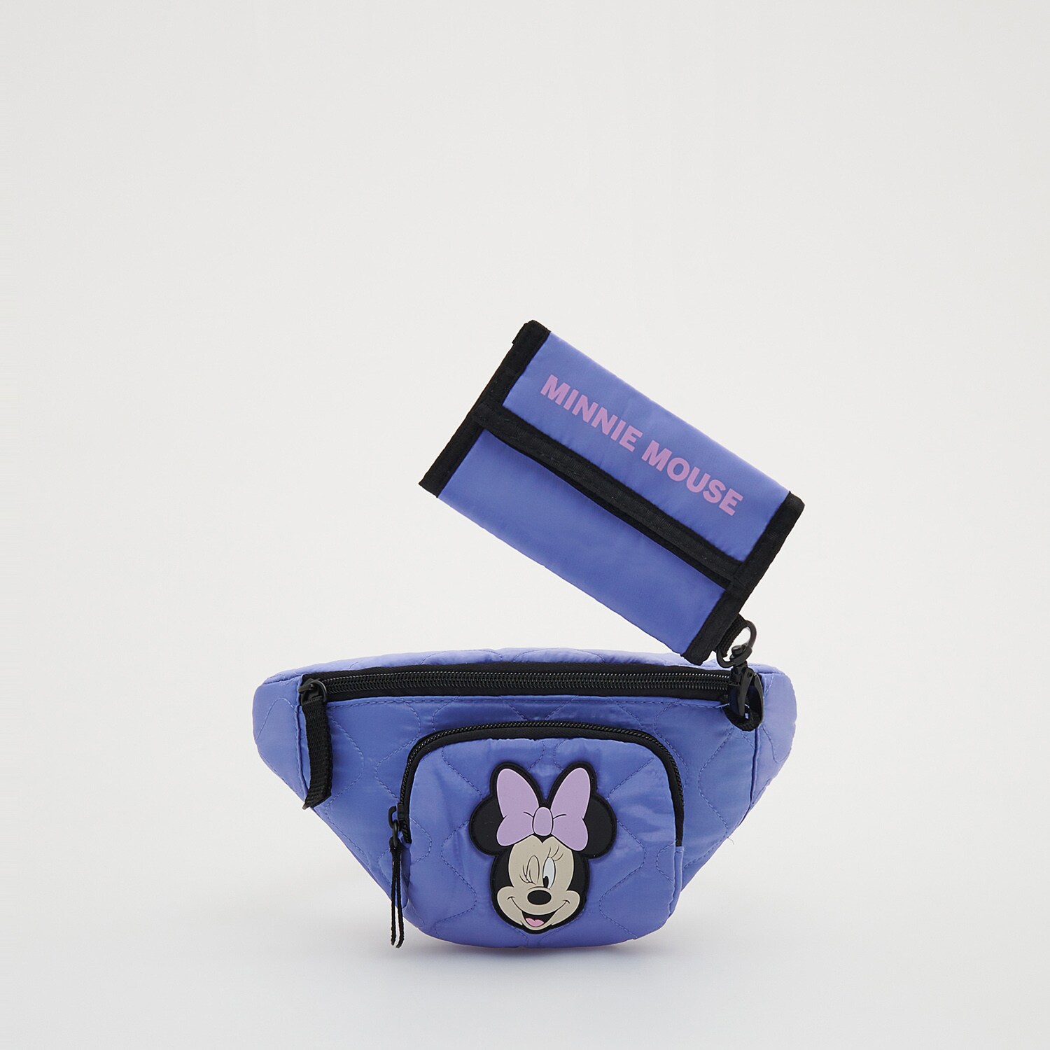 Reserved – Borsetă Minnie Mouse cu portofel – Albastru Albastru imagine noua 2022