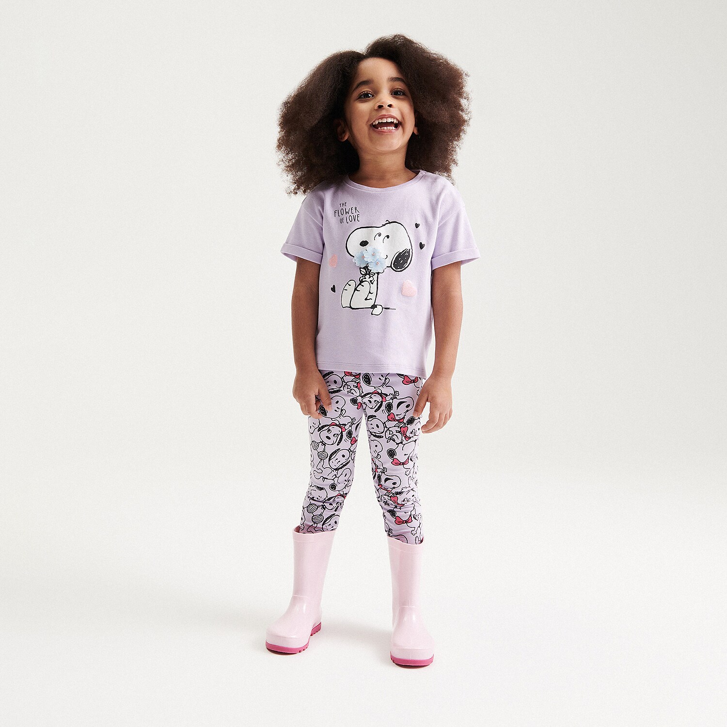 Reserved – Colanți Snoopy – Violet baby imagine noua 2022