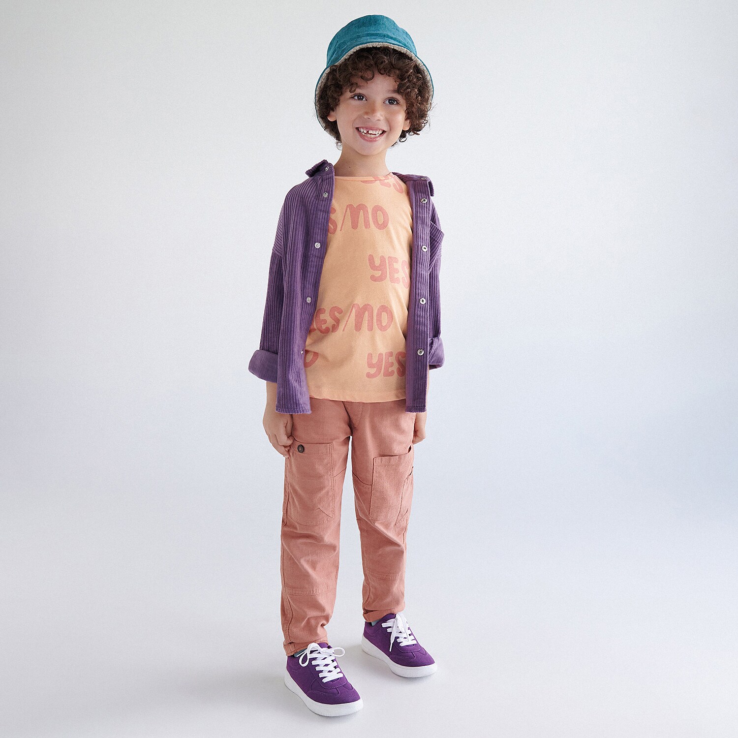 Reserved – Tricou din bumbac cu text – Oranj imagine noua 2022