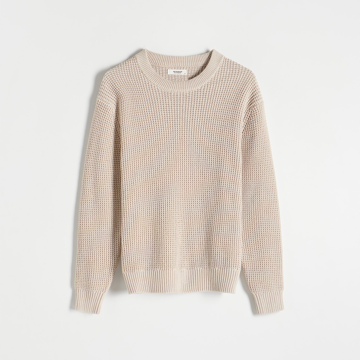 Reserved – Men`s sweater – Bej bej imagine noua 2022