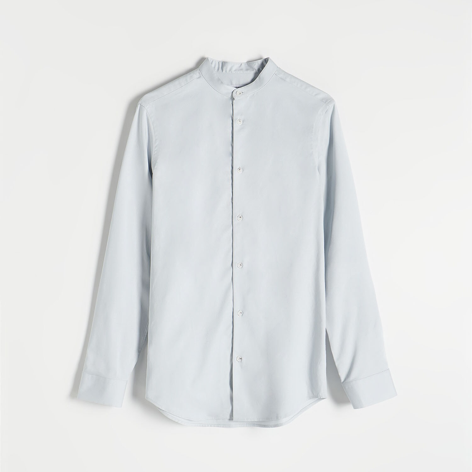 Reserved – Cămașă slim fit din Lyocell Tencel™ – Albastru Albastru imagine noua 2022
