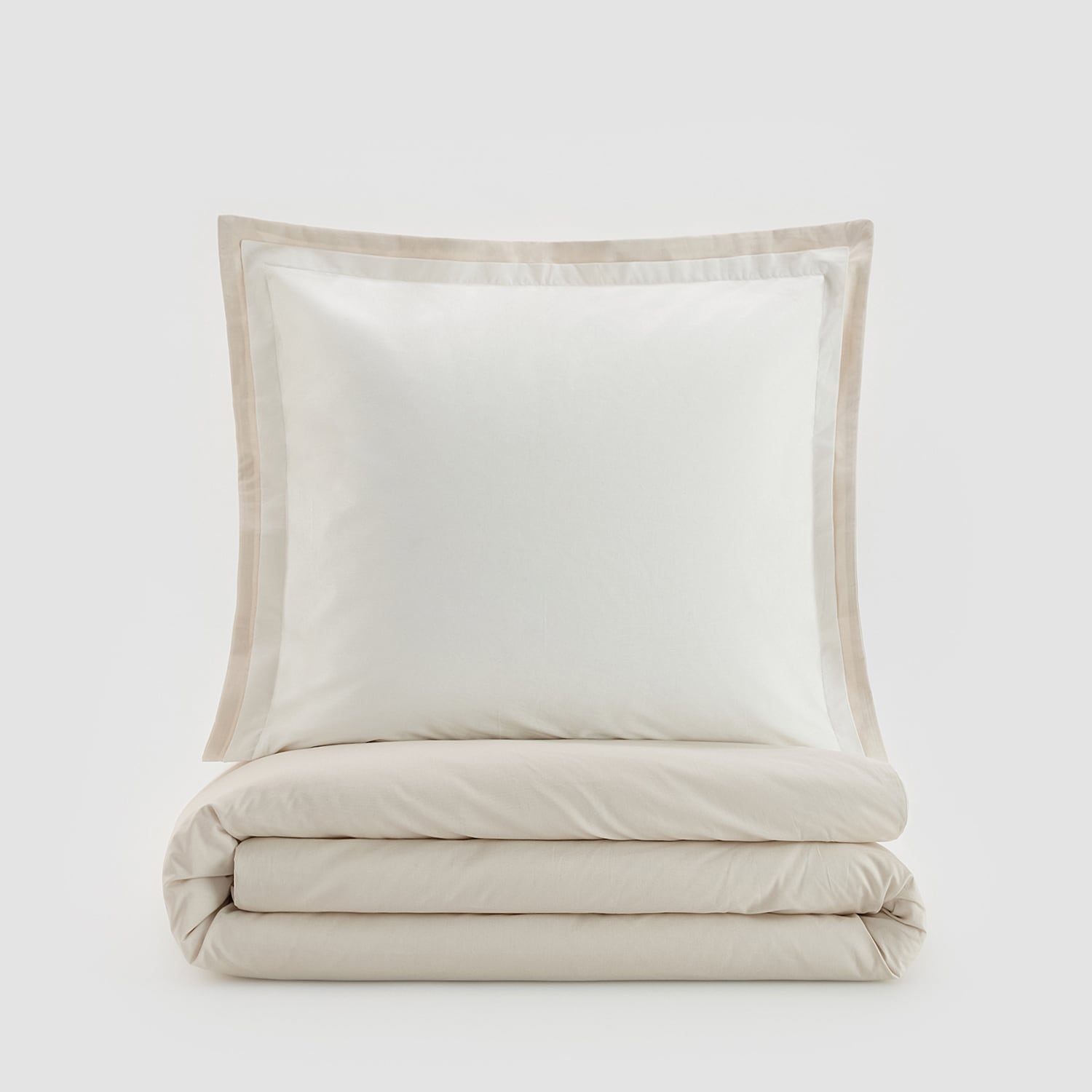 E-shop Reserved - Bavlnená posteľná súprava - Béžová