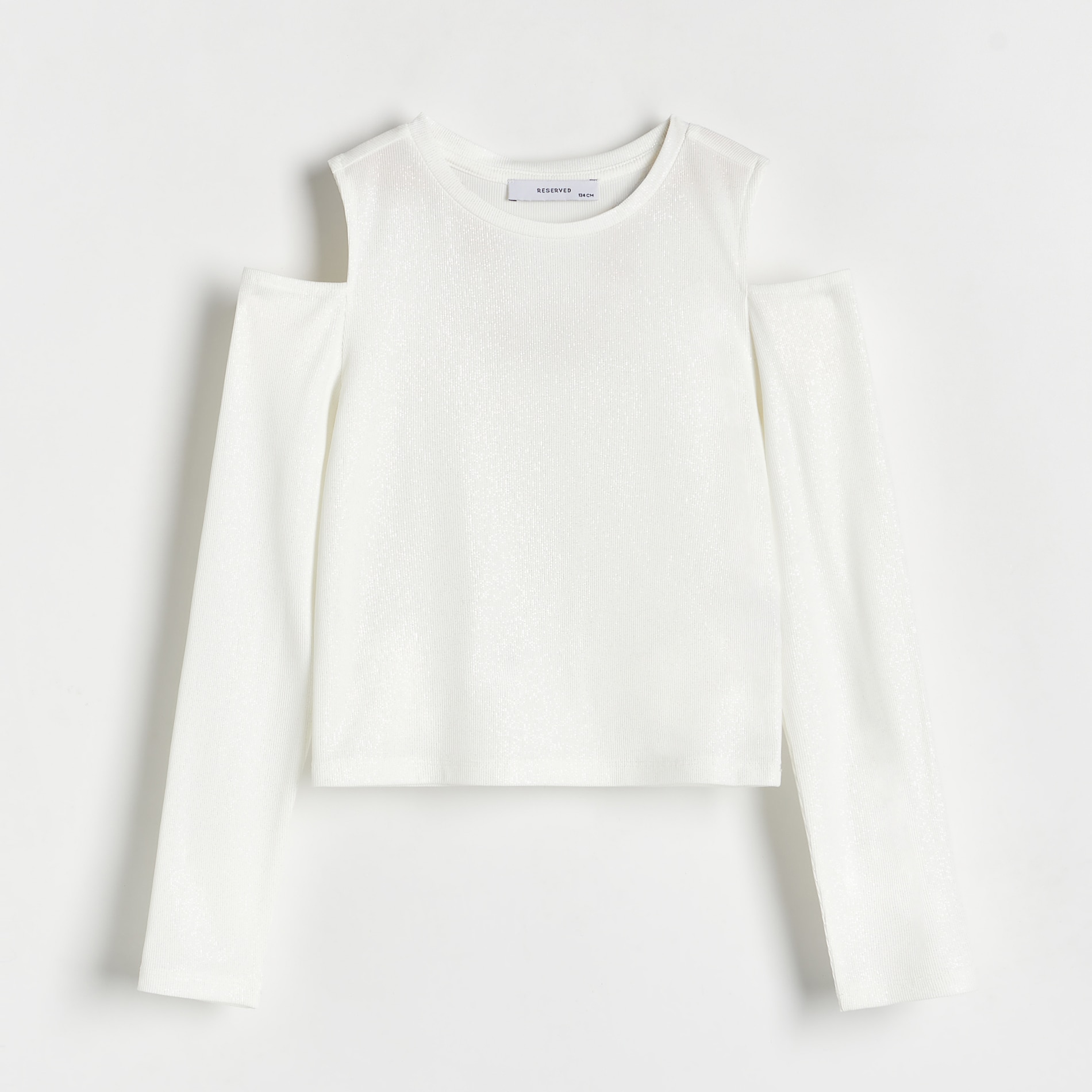 Reserved - Girls` blouse - Ivory