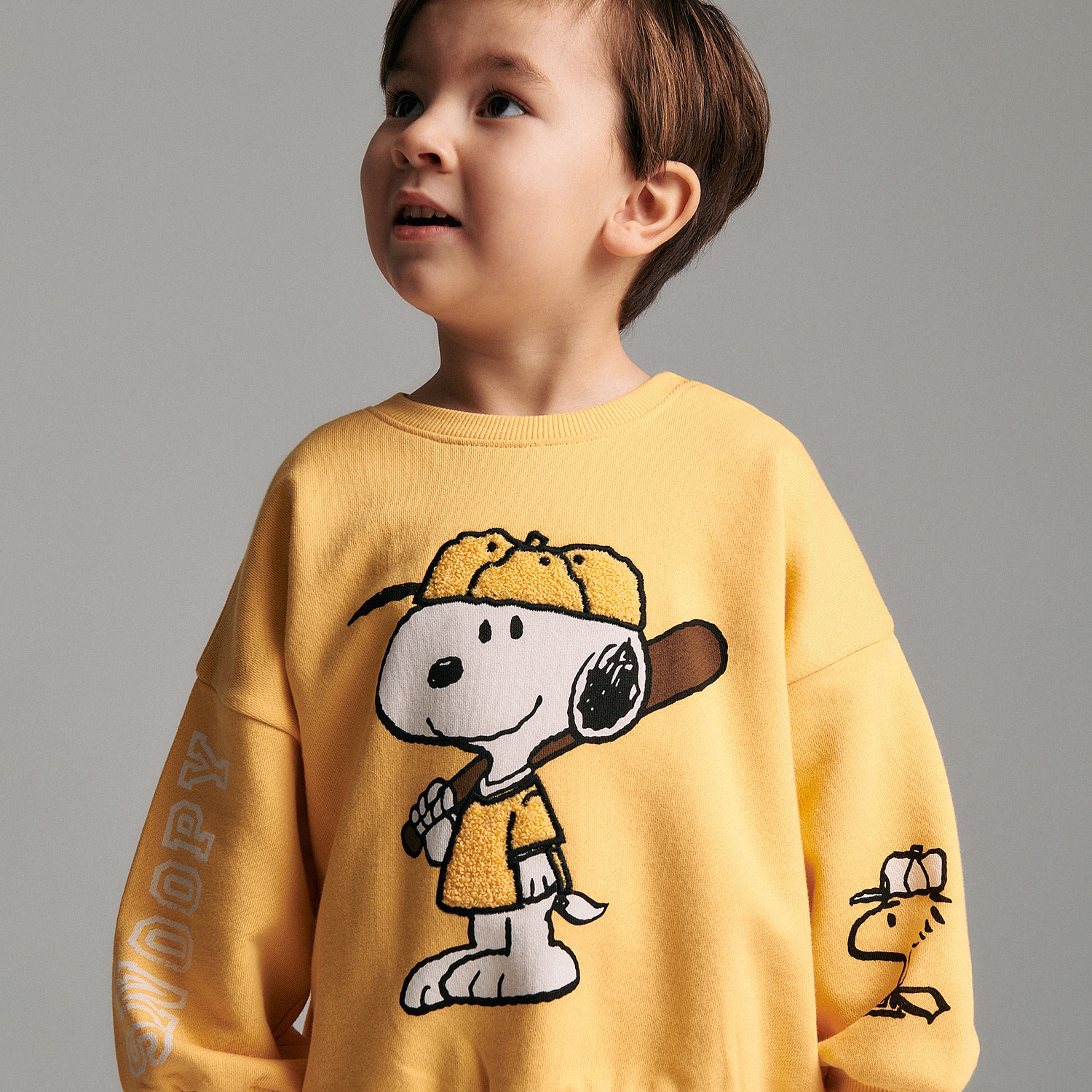 Reserved – Bluză sport Snoopy – Bej baby imagine noua 2022