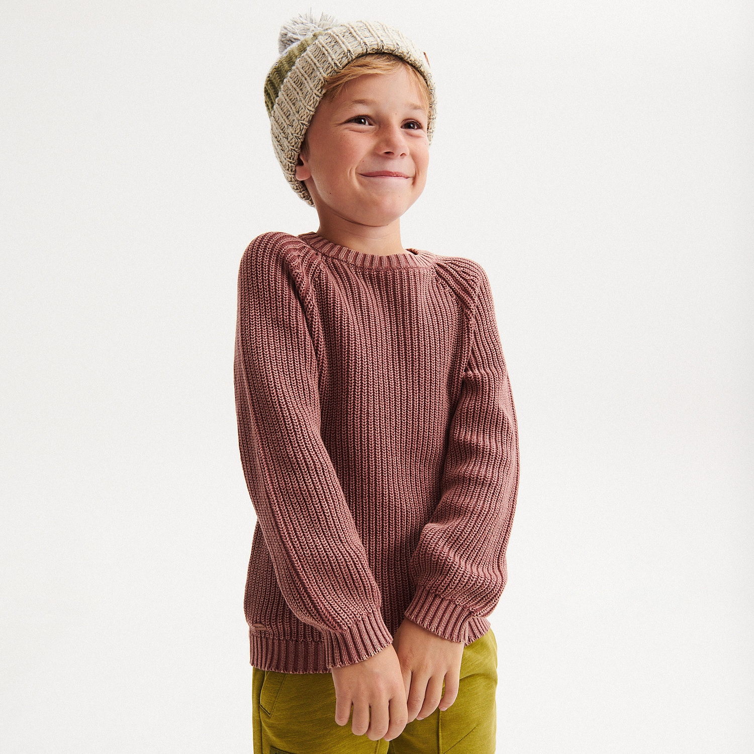 Reserved – Boys` sweater – Violet Boy imagine noua 2022