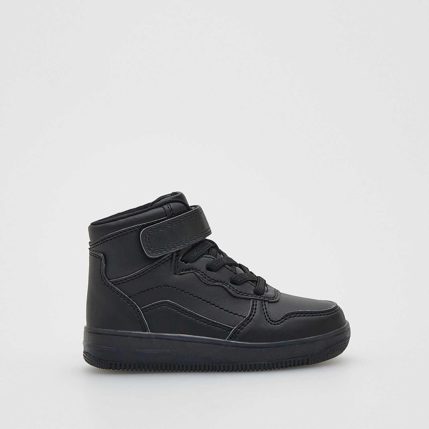 Reserved – Pantofi Sneakers peste gleznă – Negru baby imagine noua 2022