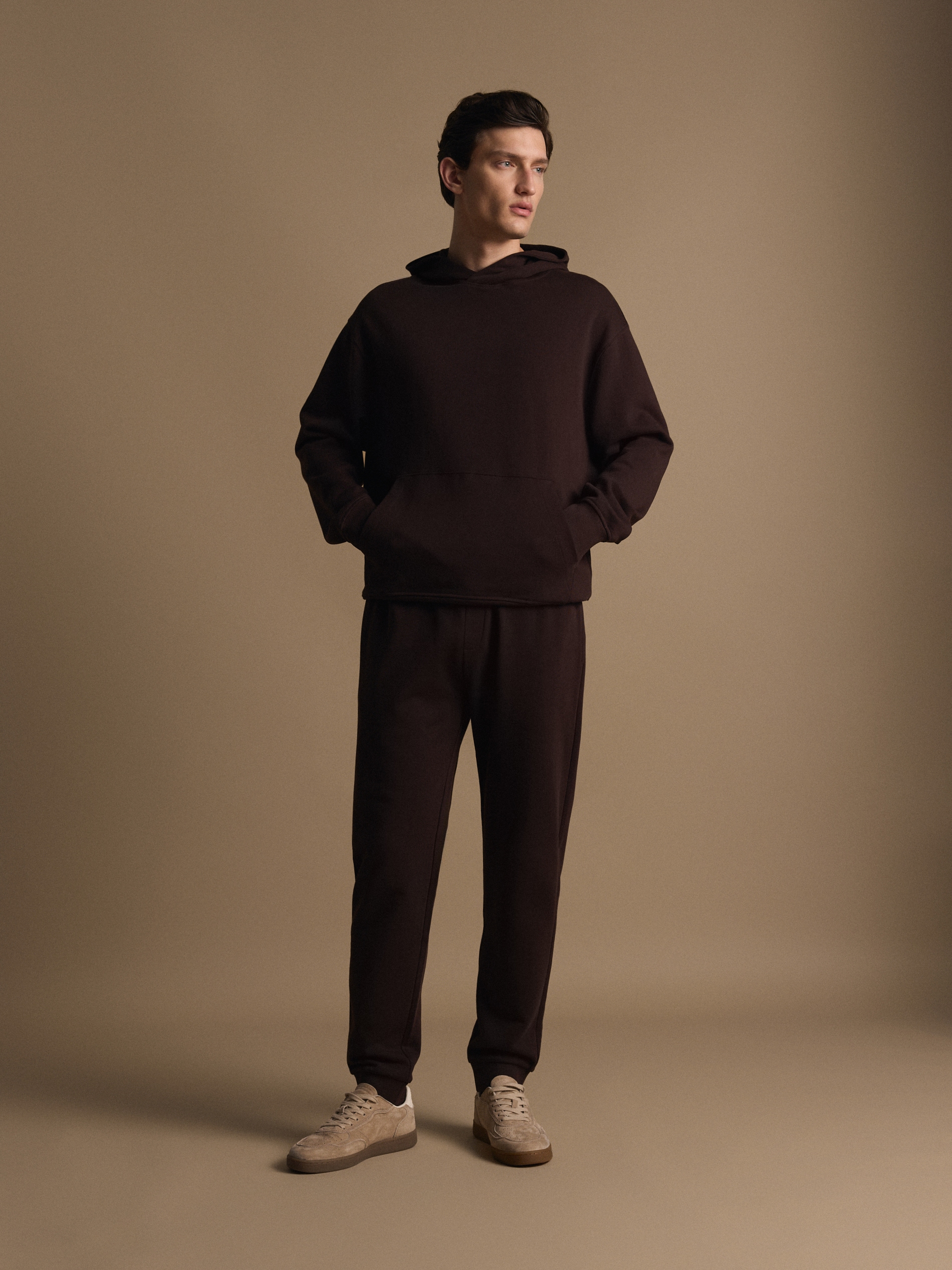 Reserved - Βαμβακερό φούτερ με κουκούλα φωτογραφία