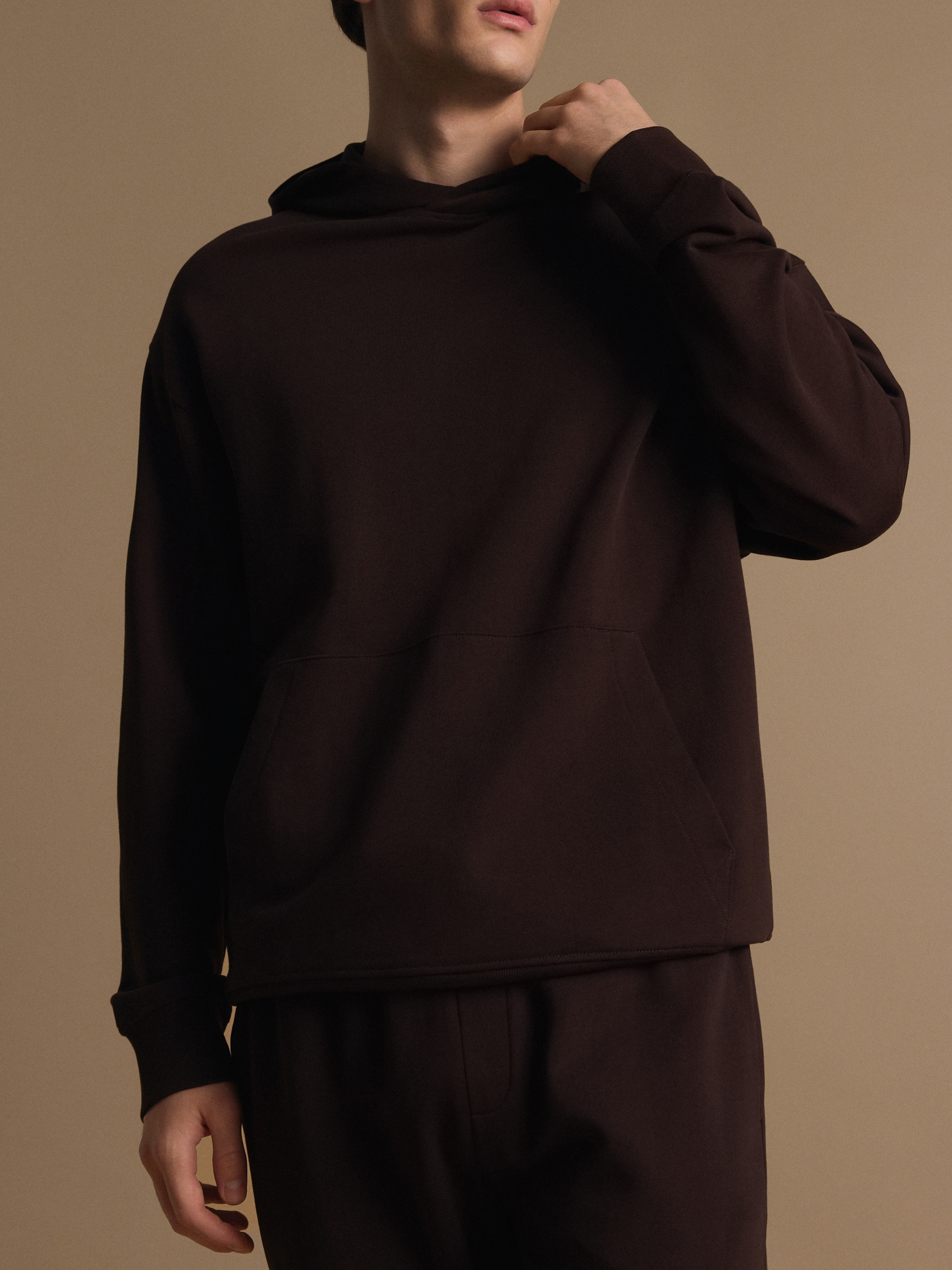 Reserved - Βαμβακερό φούτερ με κουκούλα φωτογραφία