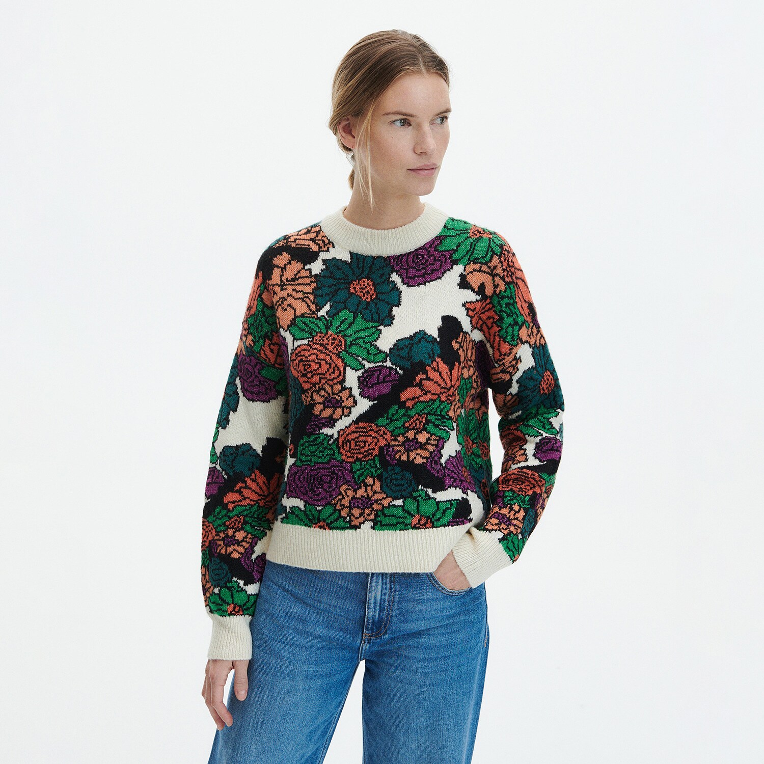 Reserved – Ladies` sweater – Multicolor clothes imagine noua 2022