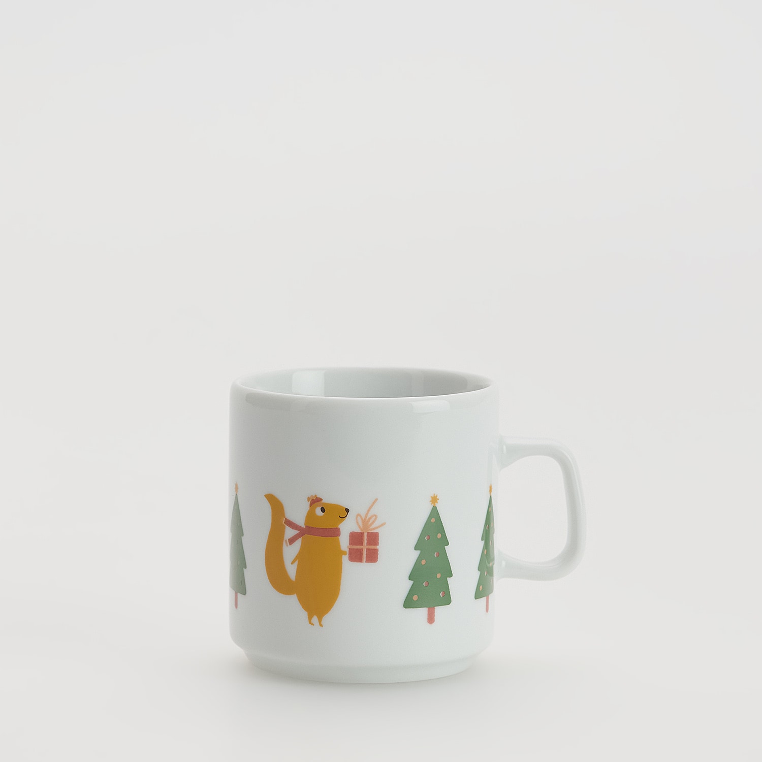 E-shop Reserved - Porcelánová šálka s vianočným motívom - Viacfarebná