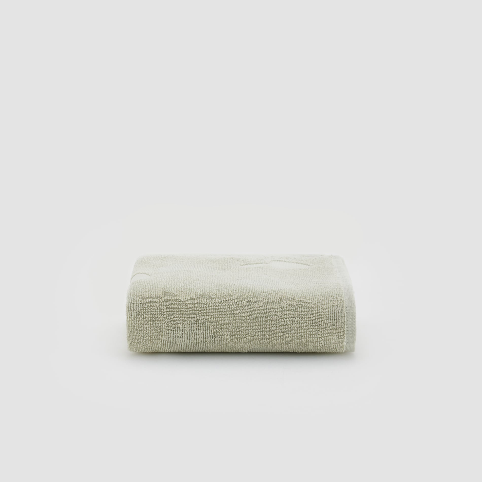 E-shop Reserved - Vzorovaný bavlnený uterák - Zelená