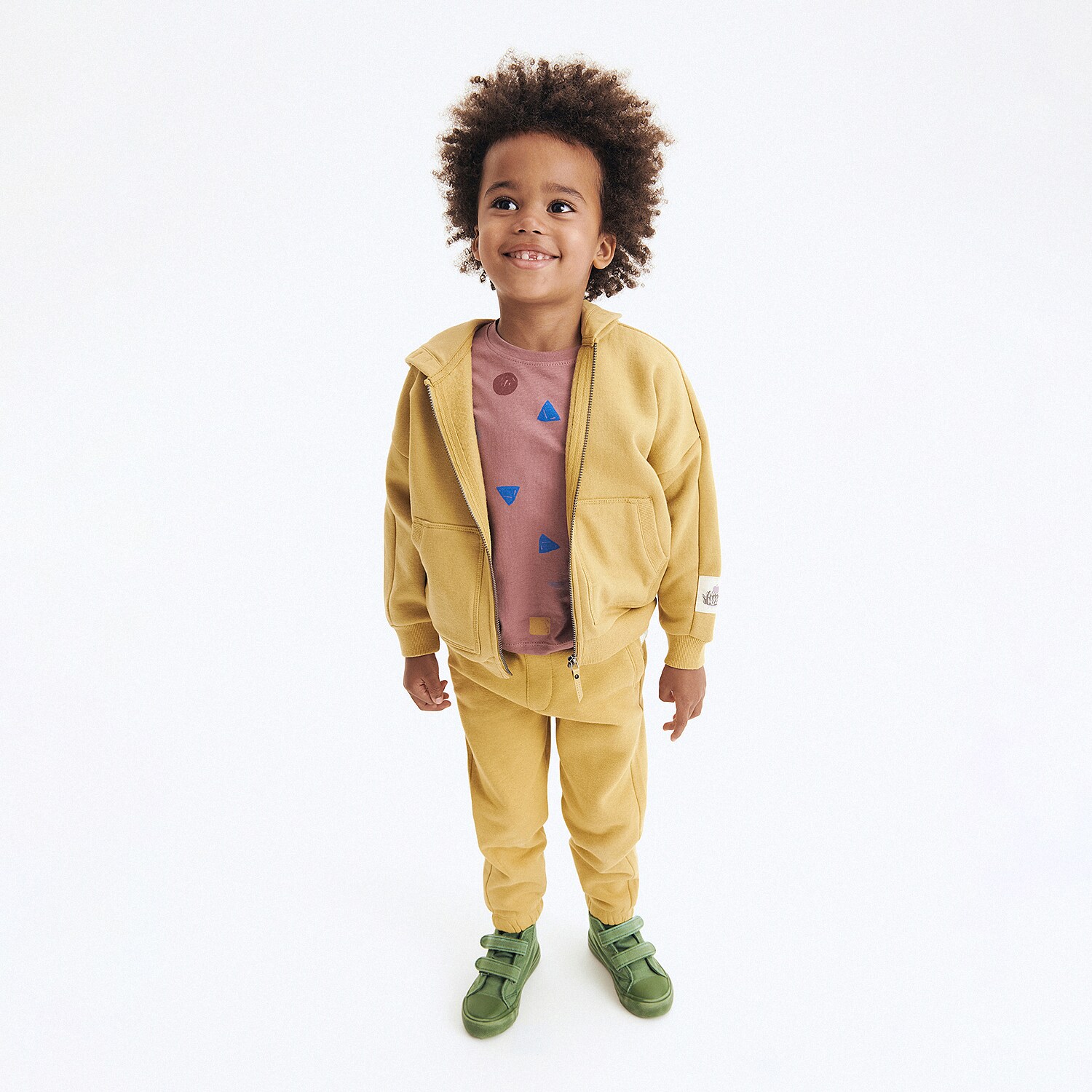 Reserved – Pantaloni sport cu buzunare – Bej baby imagine noua 2022