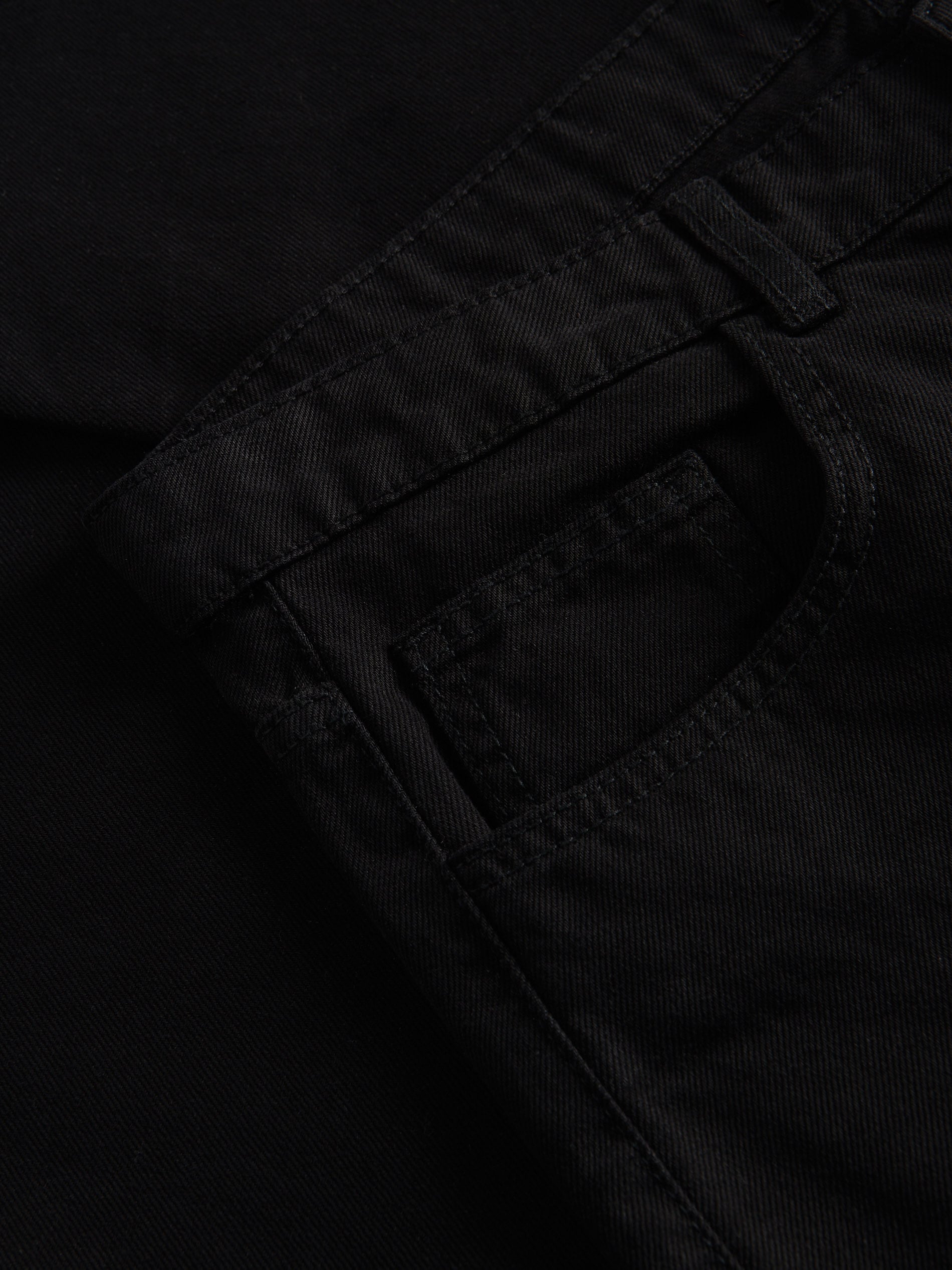 Reserved - Pantaloni loose fit in cotone - nero