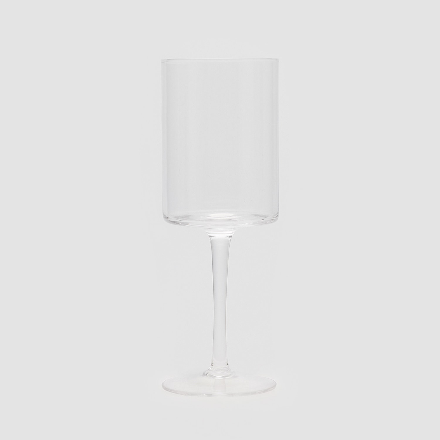 E-shop Reserved - Malý pohár z priehľadného skla - Biela