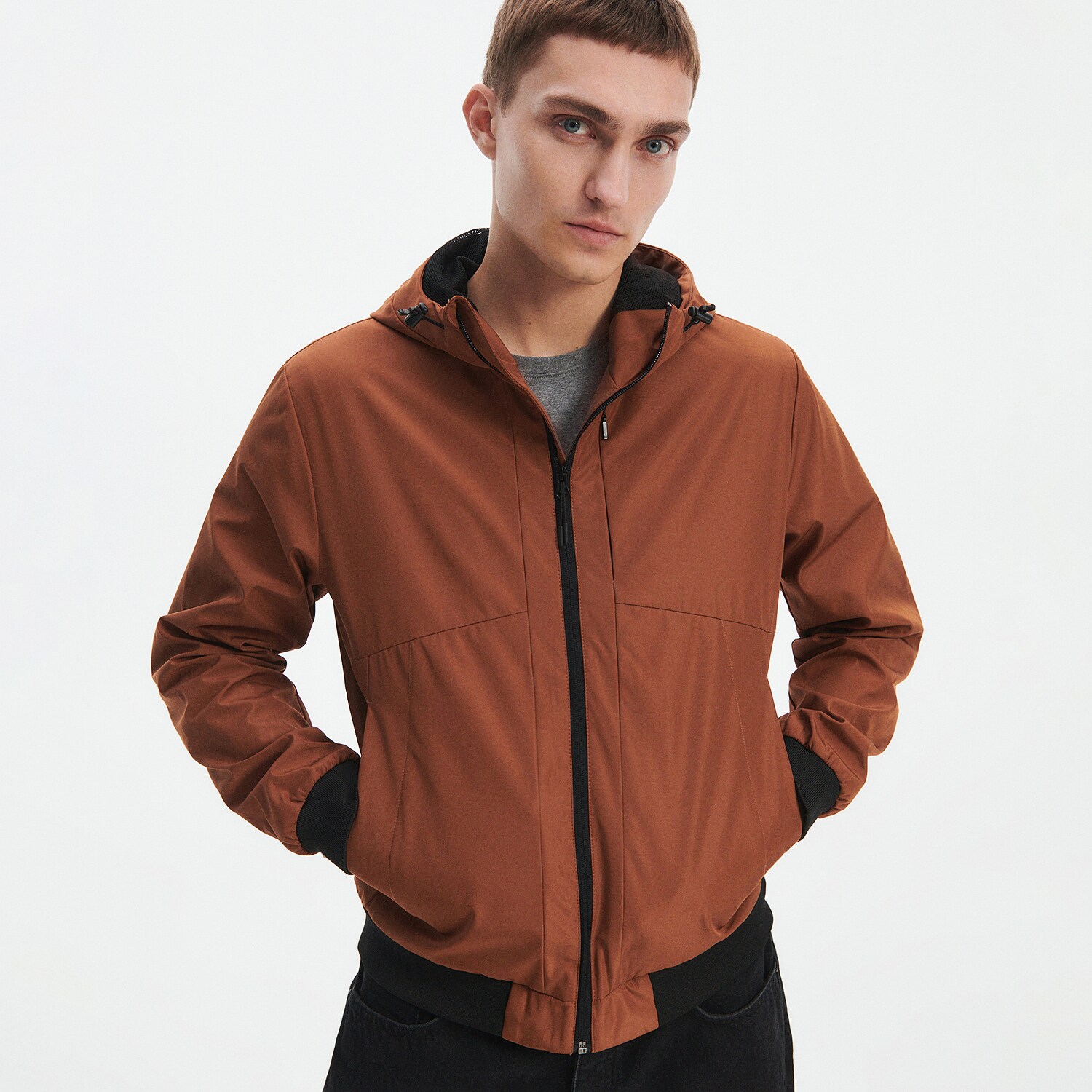 Reserved – Men`s outer jacket – Oranj clothes imagine noua 2022