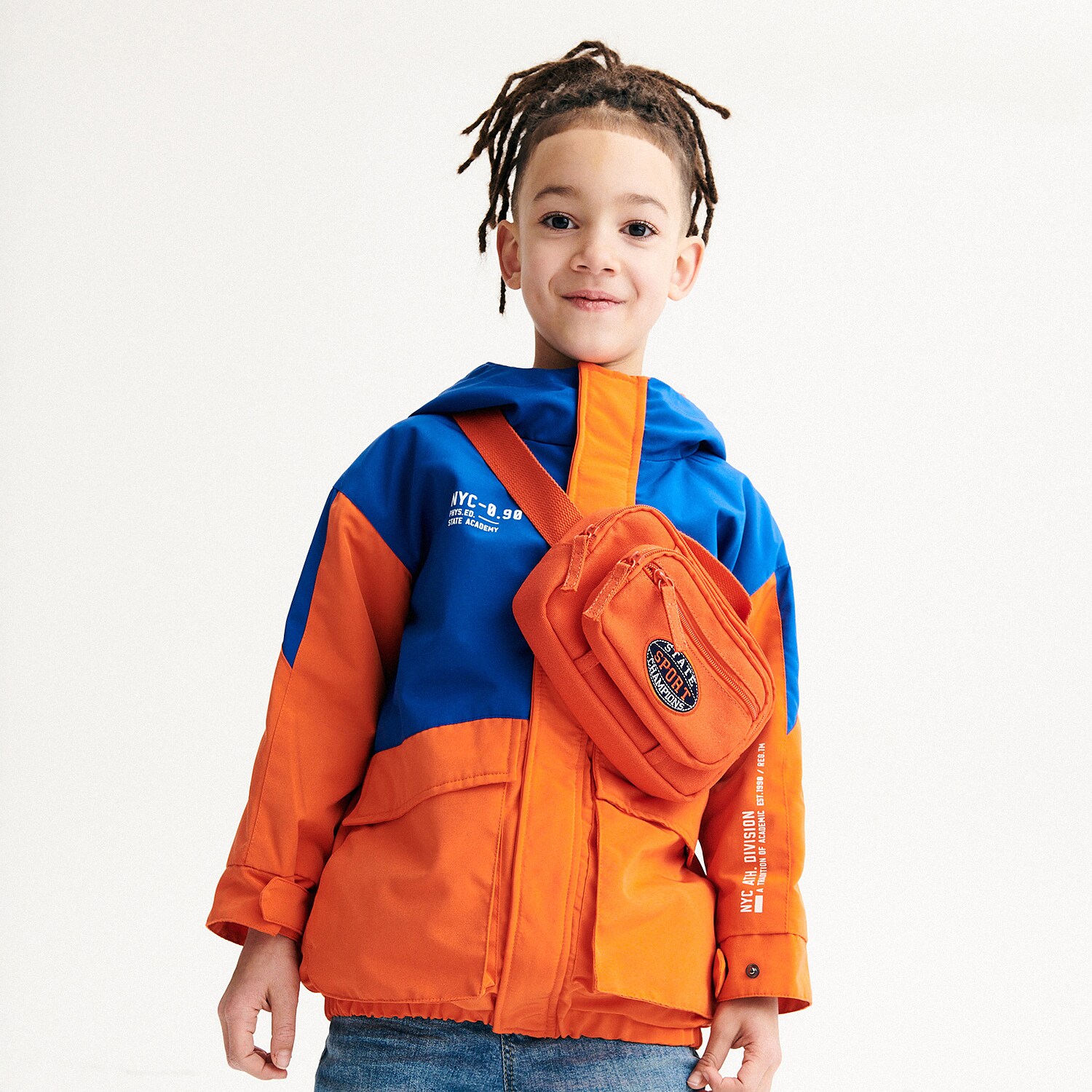 Reserved – Jachetă căptușită, cu glugă – Oranj Boy imagine noua 2022