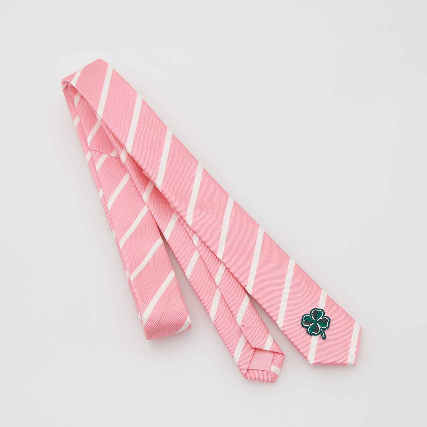 Reserved – Cravată cu dungi – Roz Accessories imagine noua gjx.ro