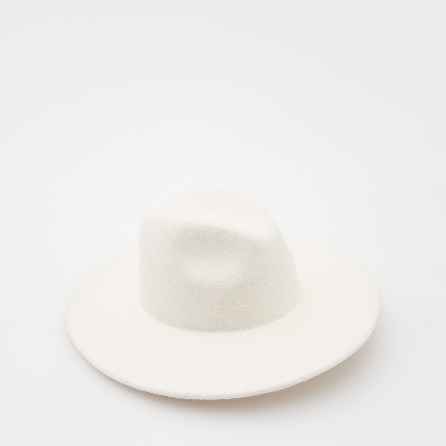 Levně Reserved - Vlněný klobouk - Krémová