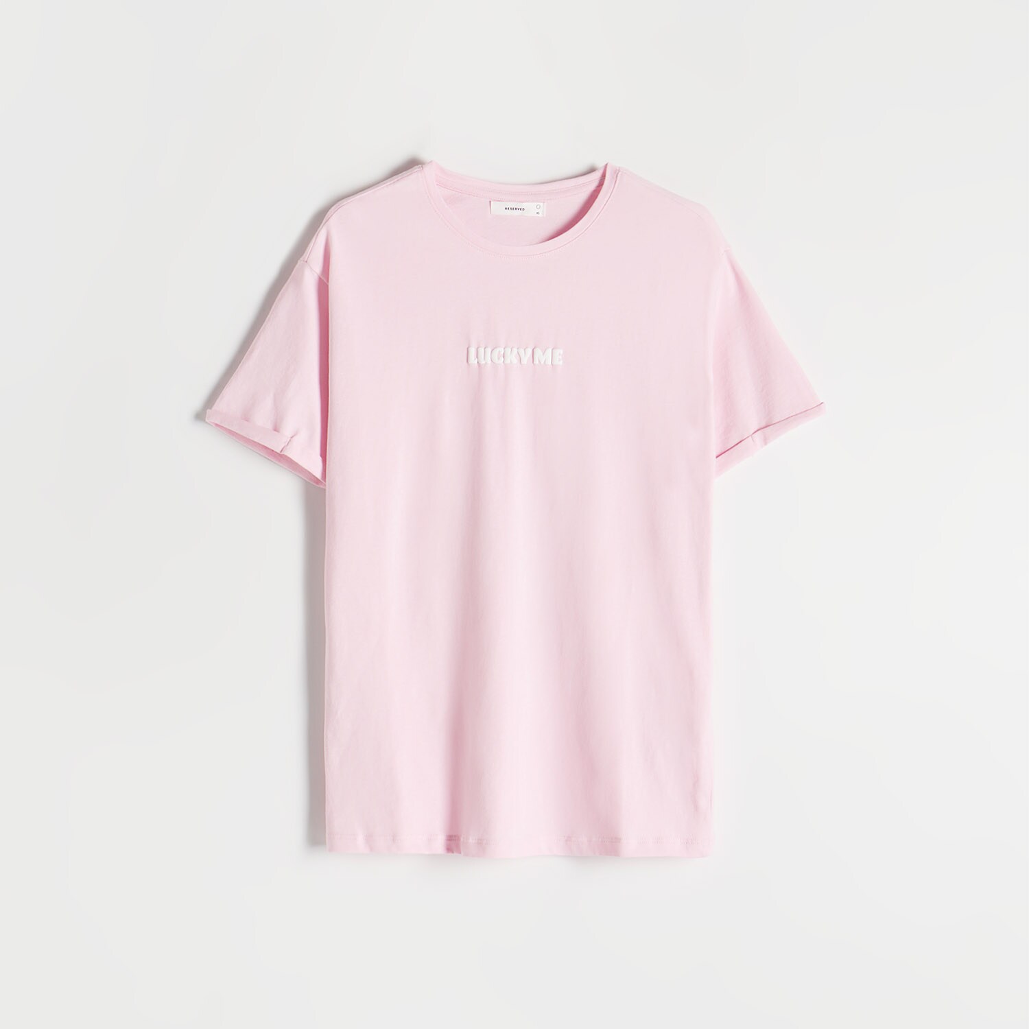 Reserved – Tricou cu croială regular și imprimeu – Roz clothes imagine noua 2022