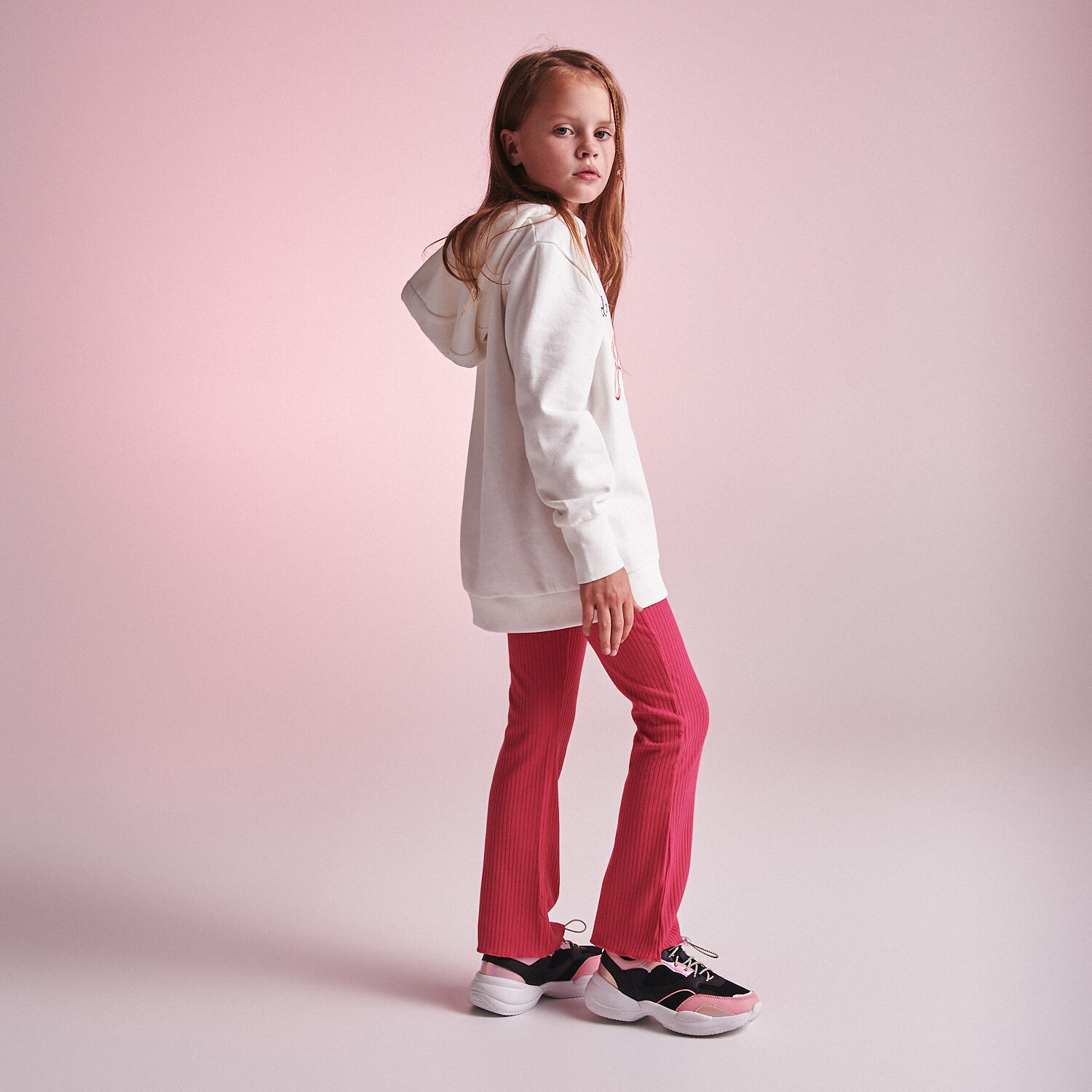 Reserved – Girls` trousers – Violet Girl imagine noua 2022