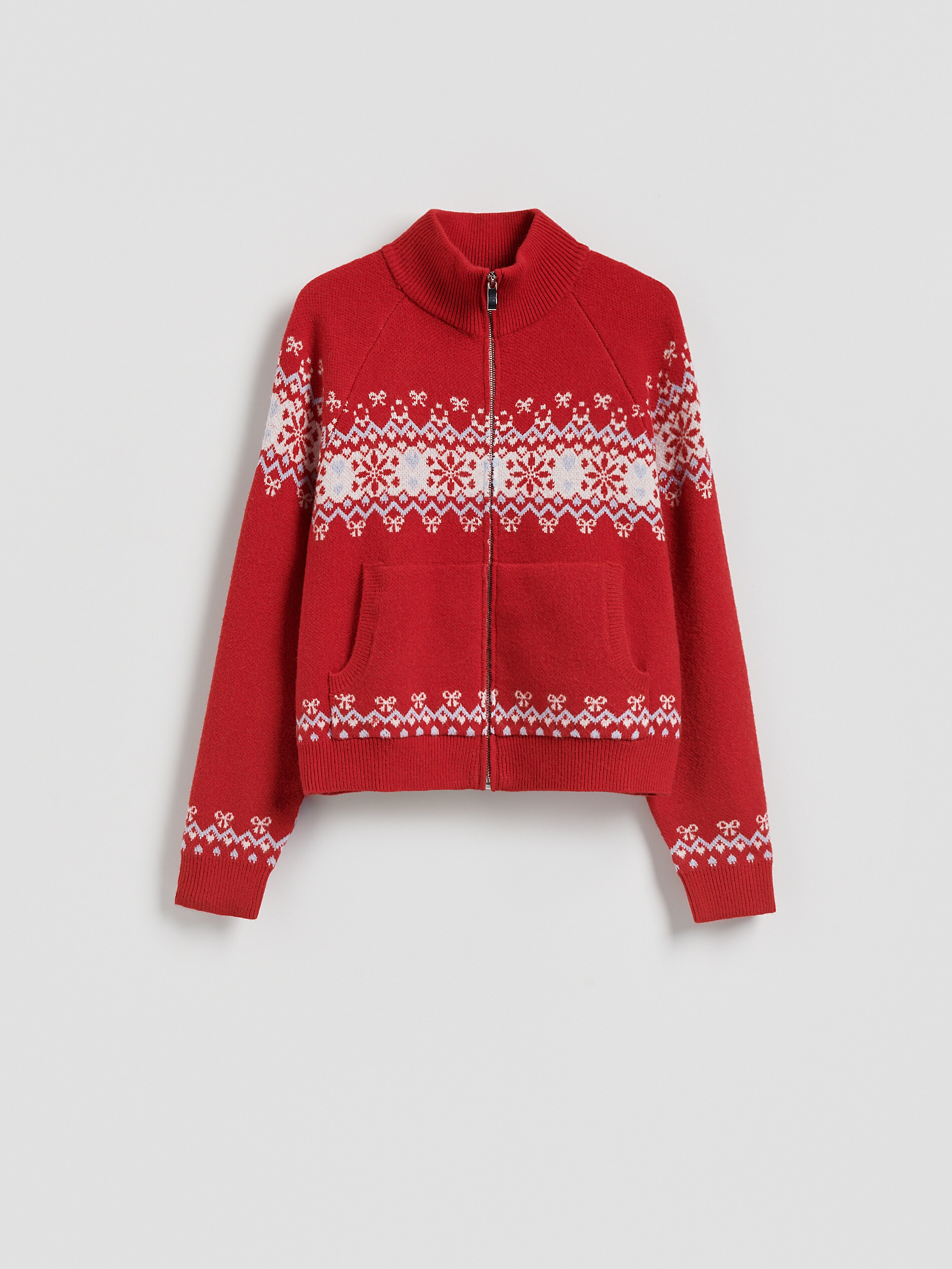 Reserved - Πουλόβερ με κλείσιμο φερμουάρ φωτογραφία