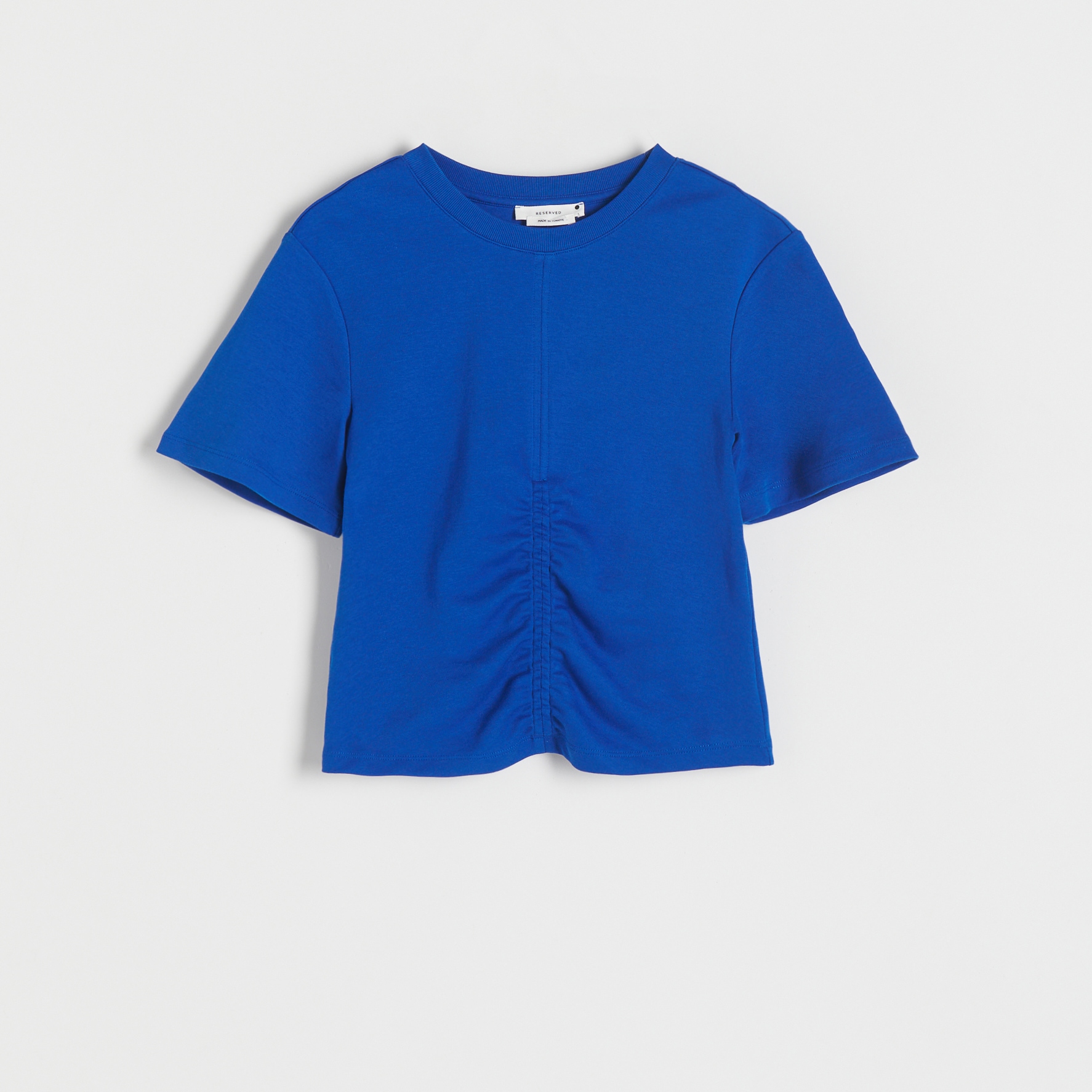 Reserved - Bluză din bumbac - Bleumarin