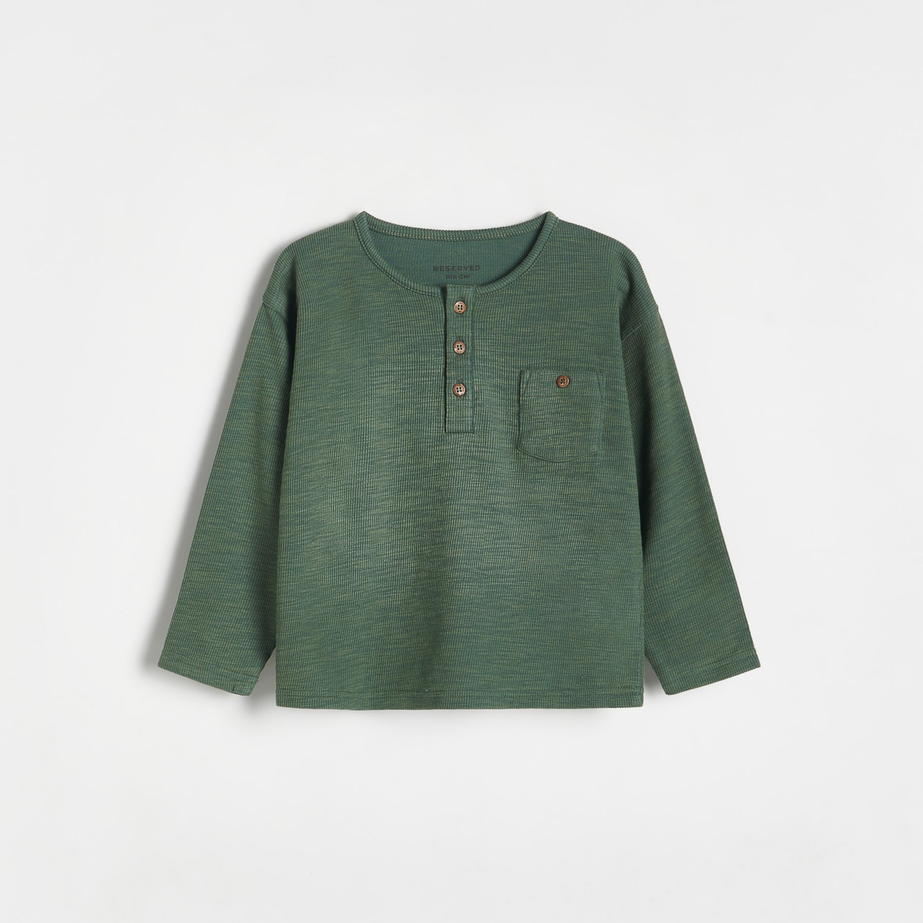 Levně Reserved - Babies` blouse - Zelená