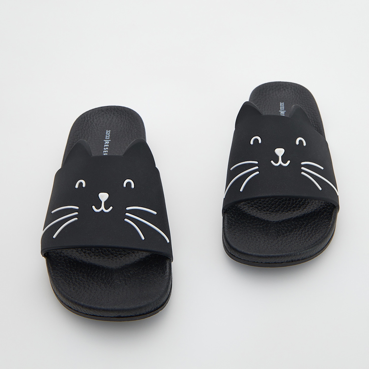 Reserved – Ladies` strappy sandals – Negru Girl imagine noua 2022