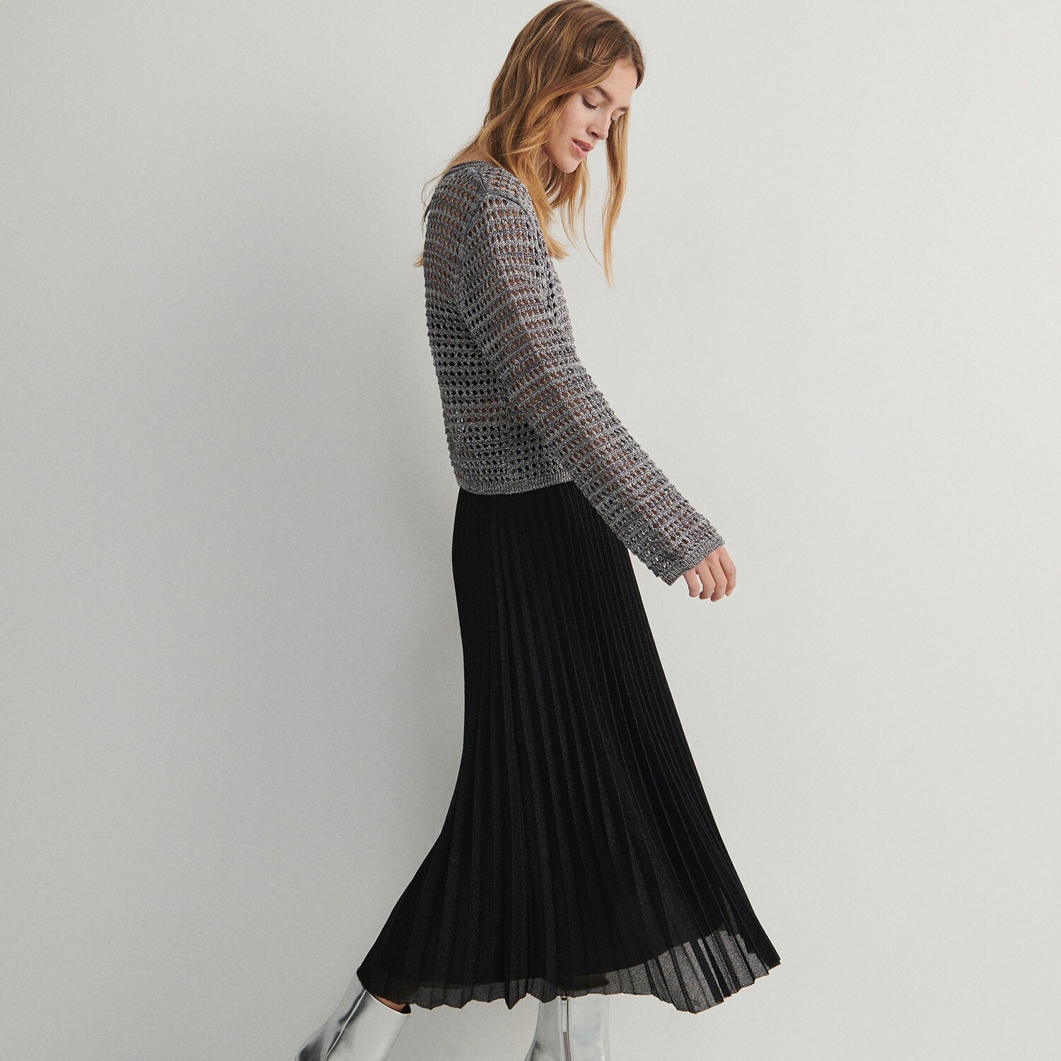 E-shop Reserved - Ladies` skirt - Čierna