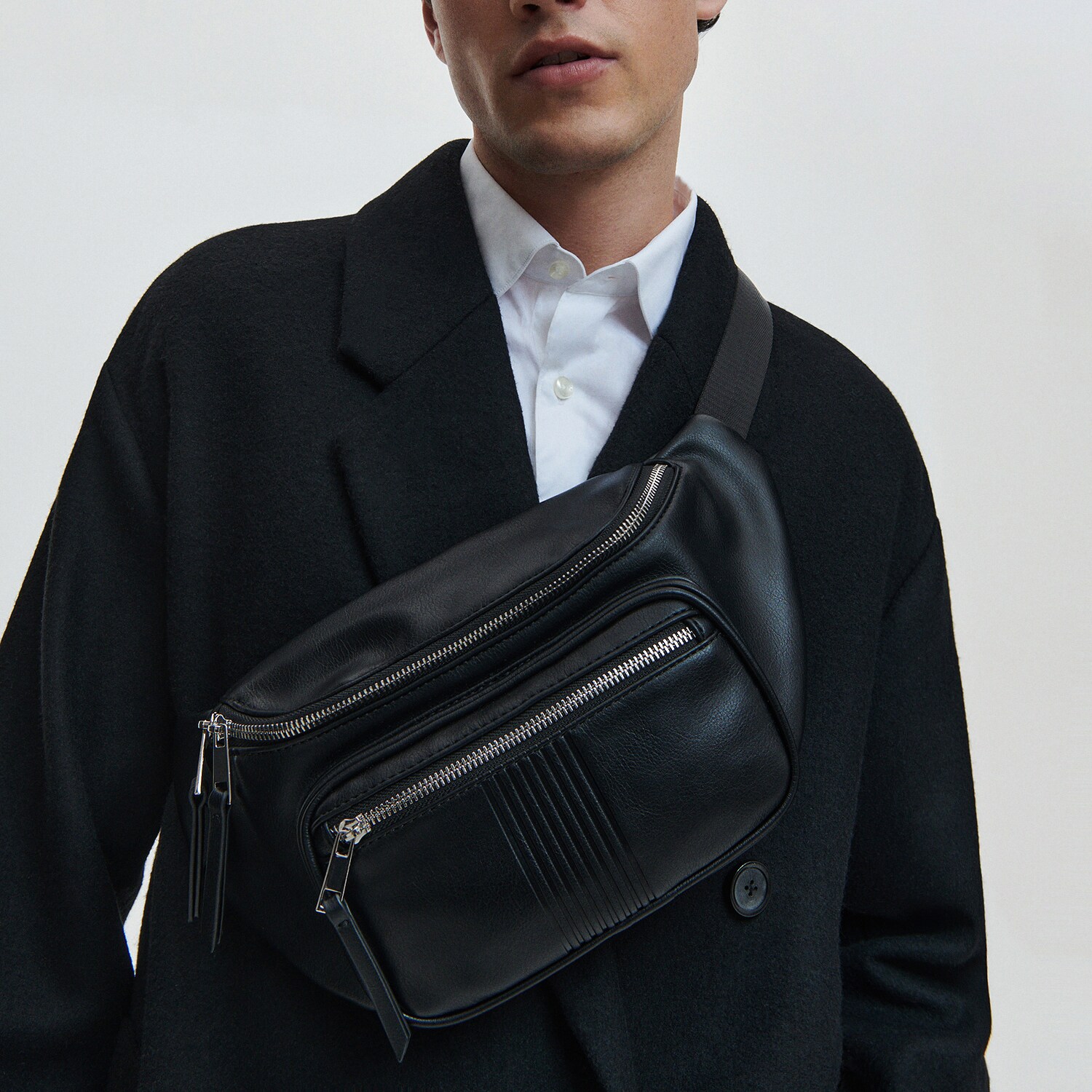 Reserved – Borsetă pentru talie – Negru accessories imagine noua 2022