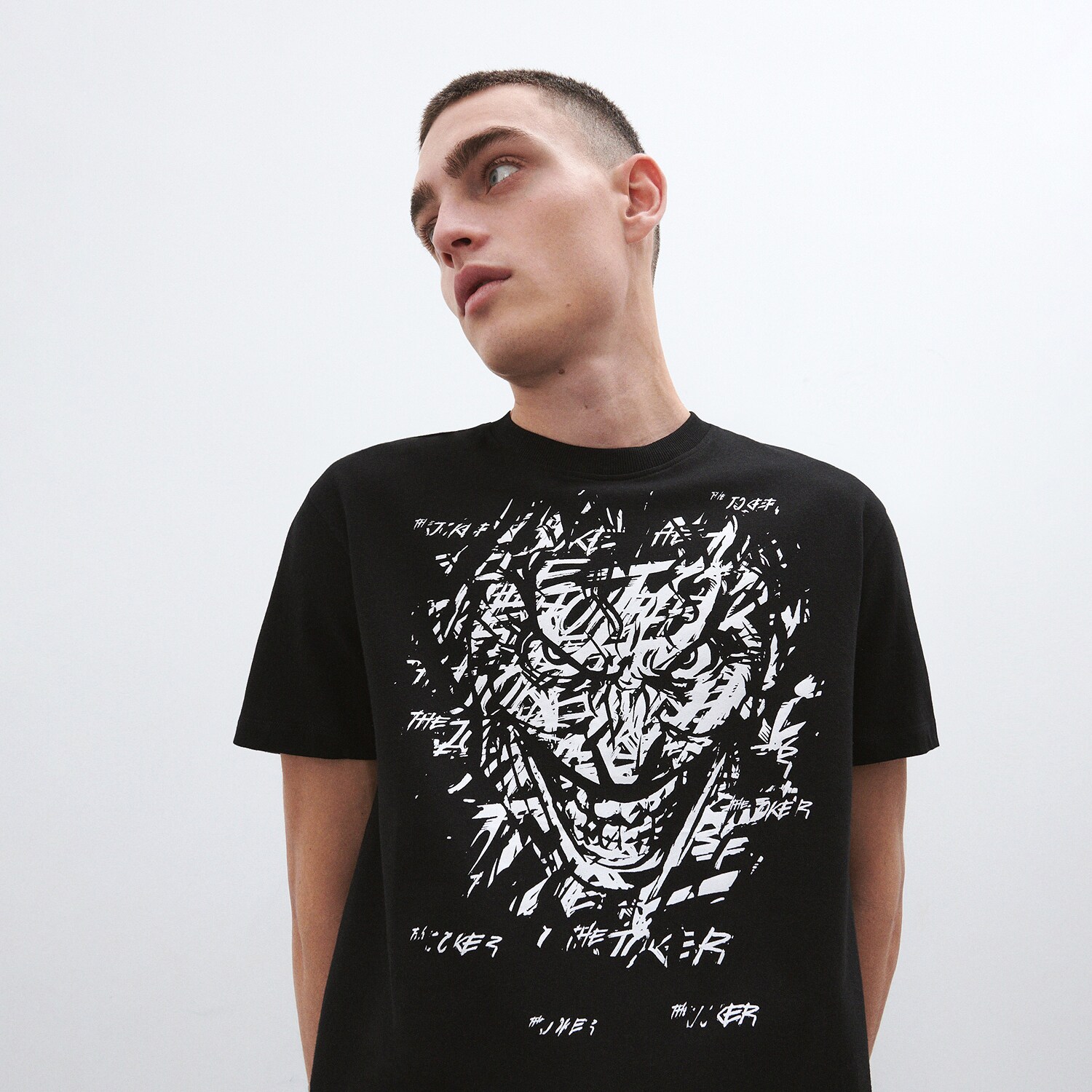 Reserved – Tricou regular fit cu imprimeu cu Batman – Negru Batman imagine noua 2022
